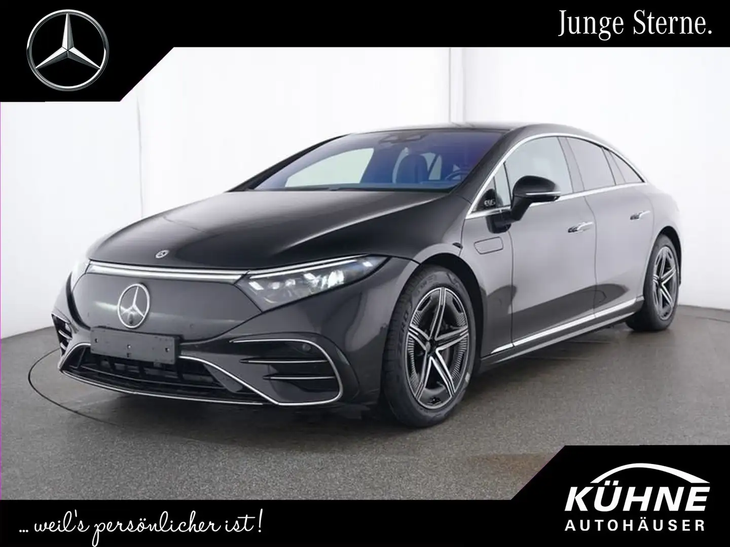 Mercedes-Benz EQS 450 4M AMG+PremiumPlus+GUARD360+ENERGIZING Schwarz - 1