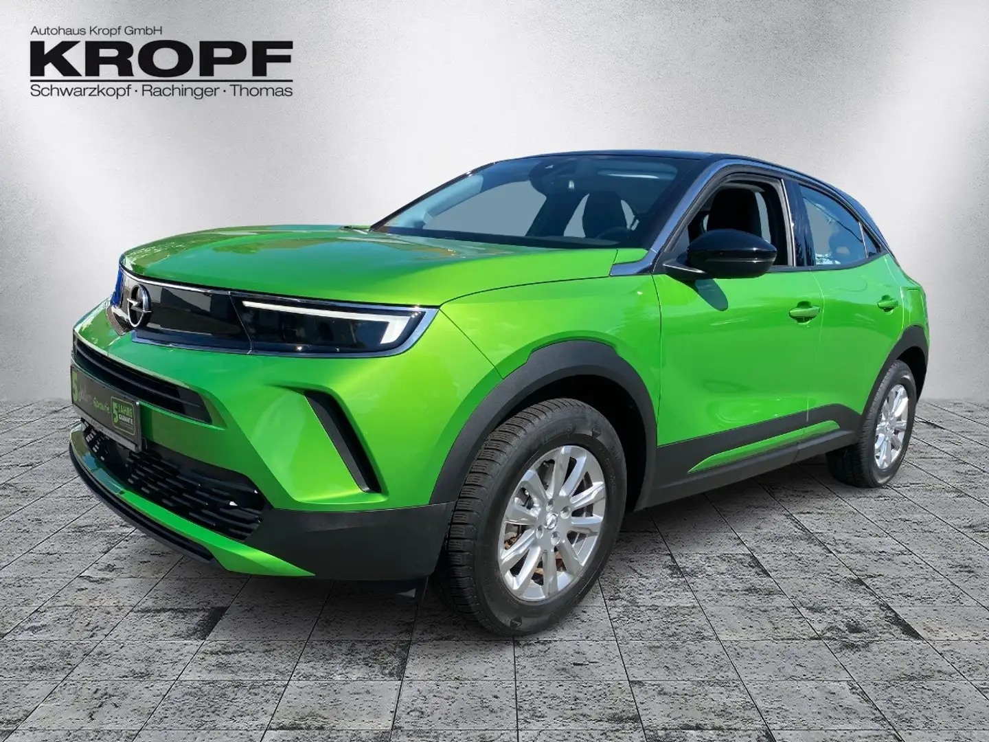 Opel Mokka-E Mokka e Edition +FLA LM KAM LED KlimaA Navi PDC Vert - 2