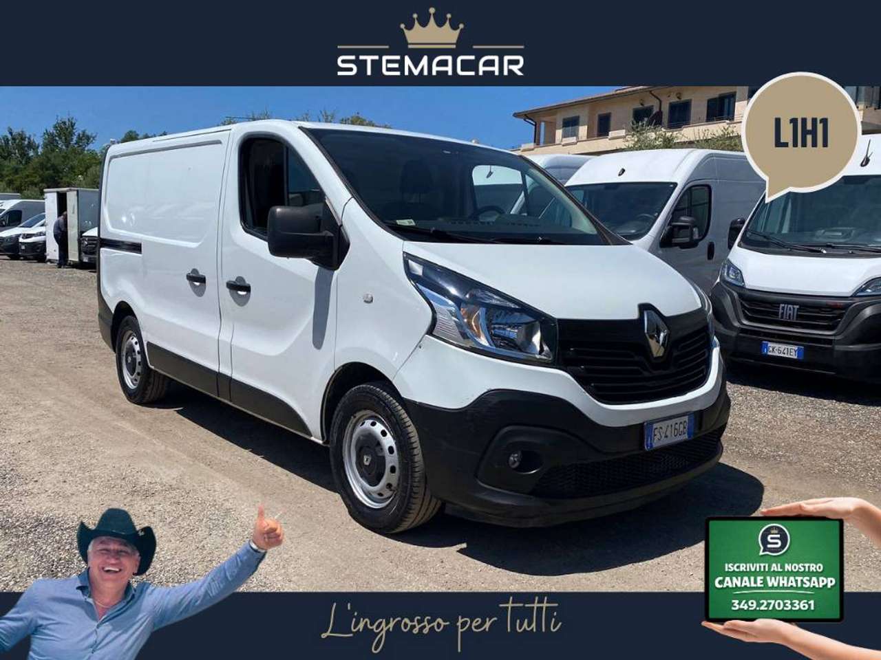 Renault Trafic T27 1.6 DCI 145CV L1H1 ICE E6