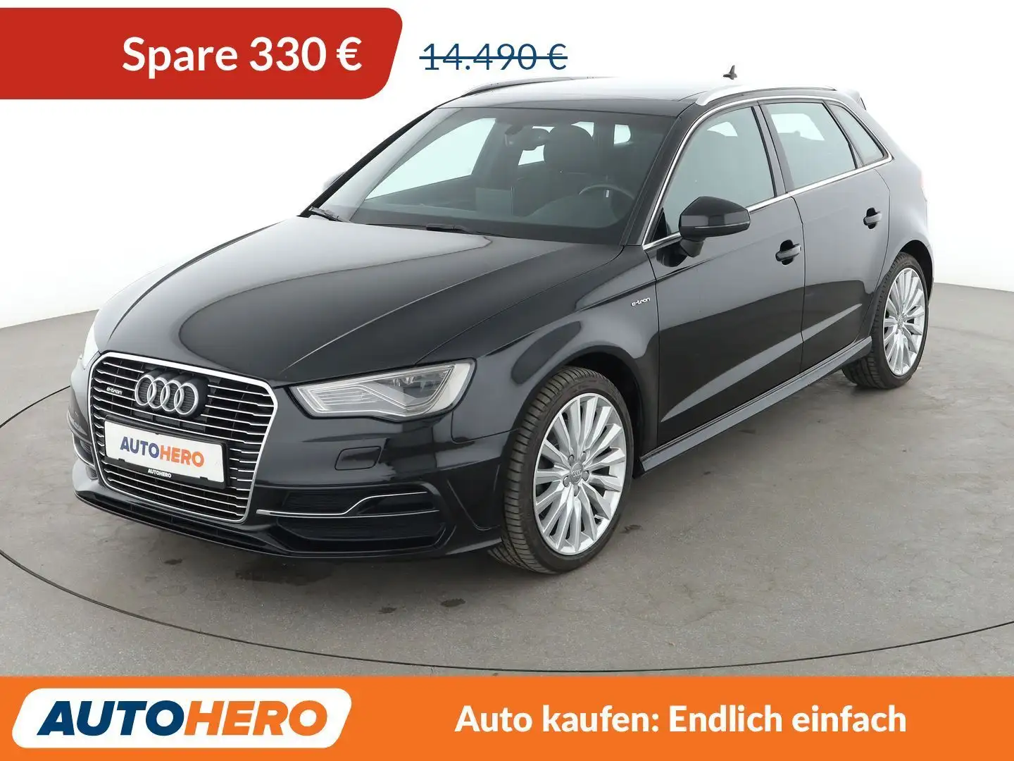 Audi A3 1.4 TFSI e-tron Ambition Aut.*NAVI*LED*TEMPO* Noir - 1