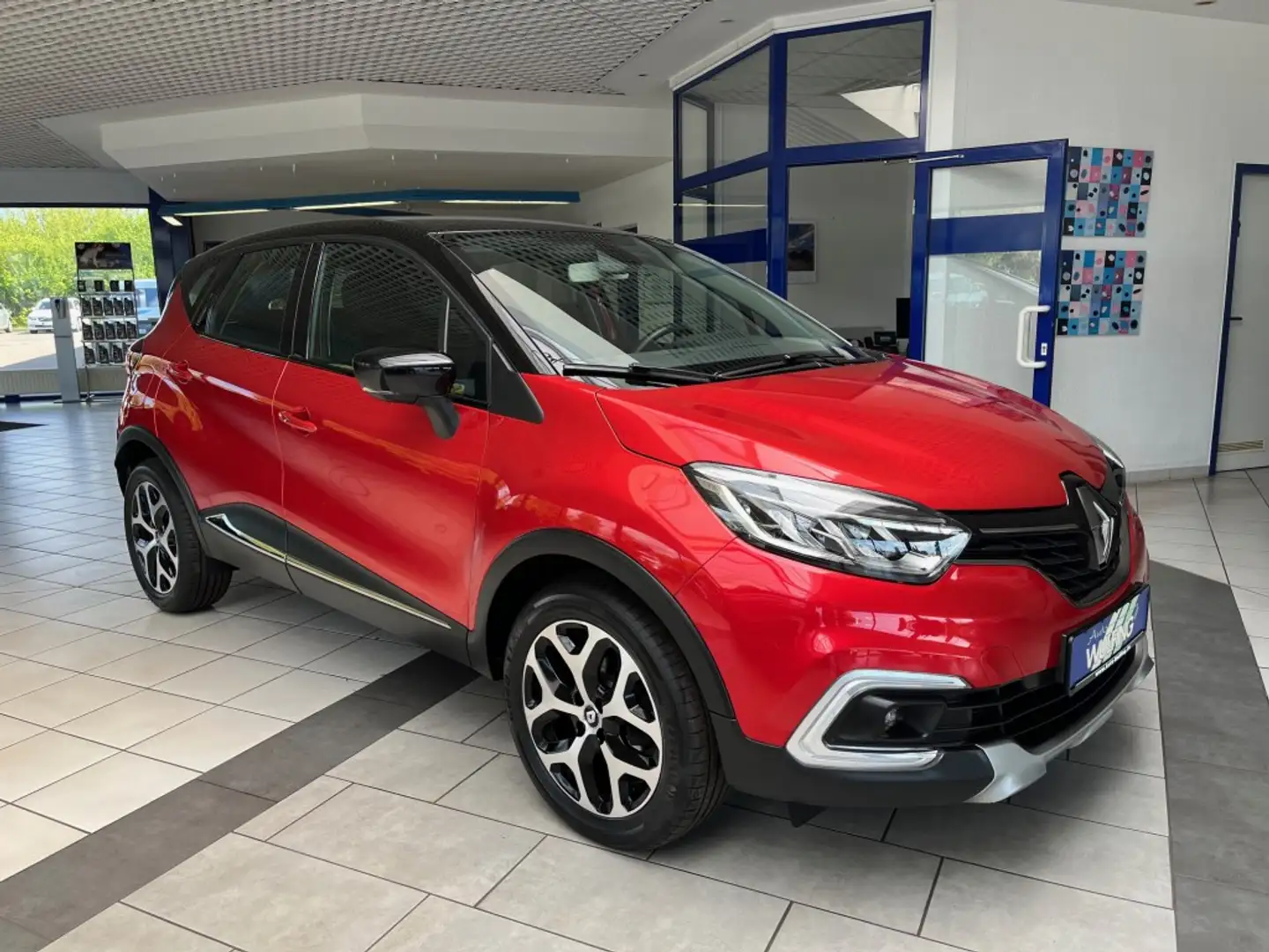 Renault Captur Intens Tce , LED-SW,Sitzheiz, Червоний - 2