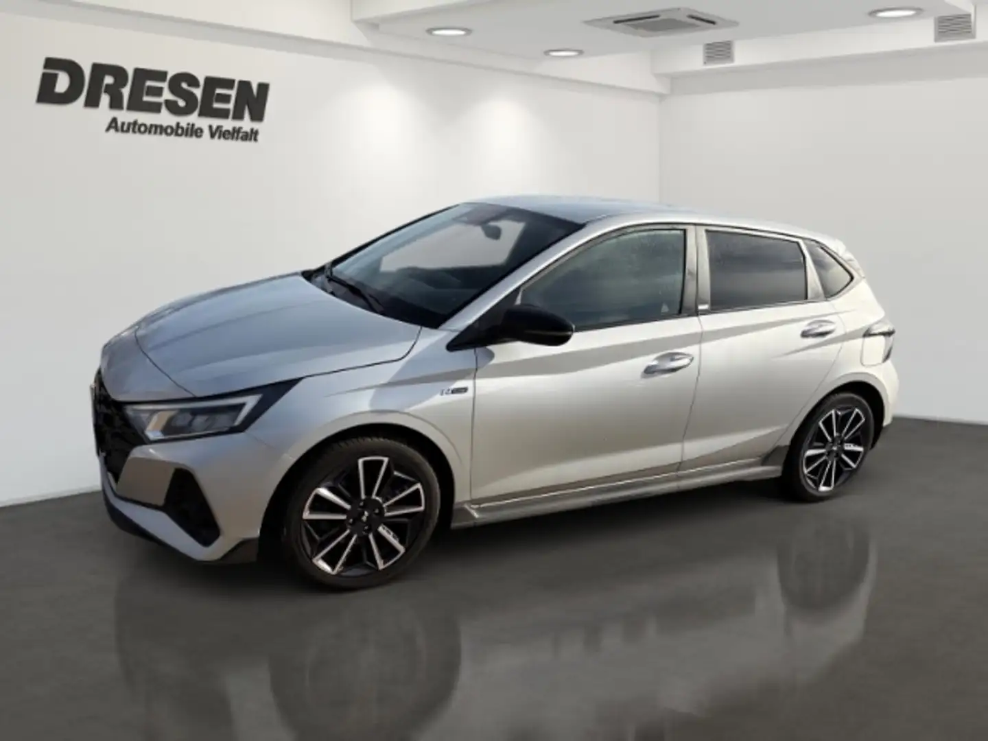 Hyundai i20 N-Line 1.0 T-GDI (48V) iMT(100 PS)NAVI TOTWINKEL S Silber - 2