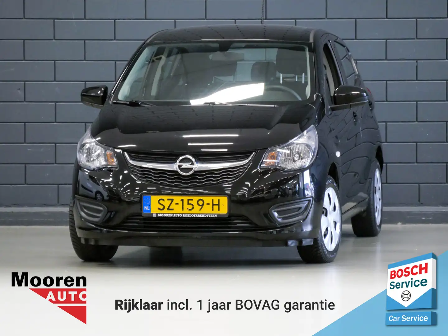 Opel Karl 1.0 ecoFLEX Edition | AIRCO | CRUISE CONTROL | Zwart - 1