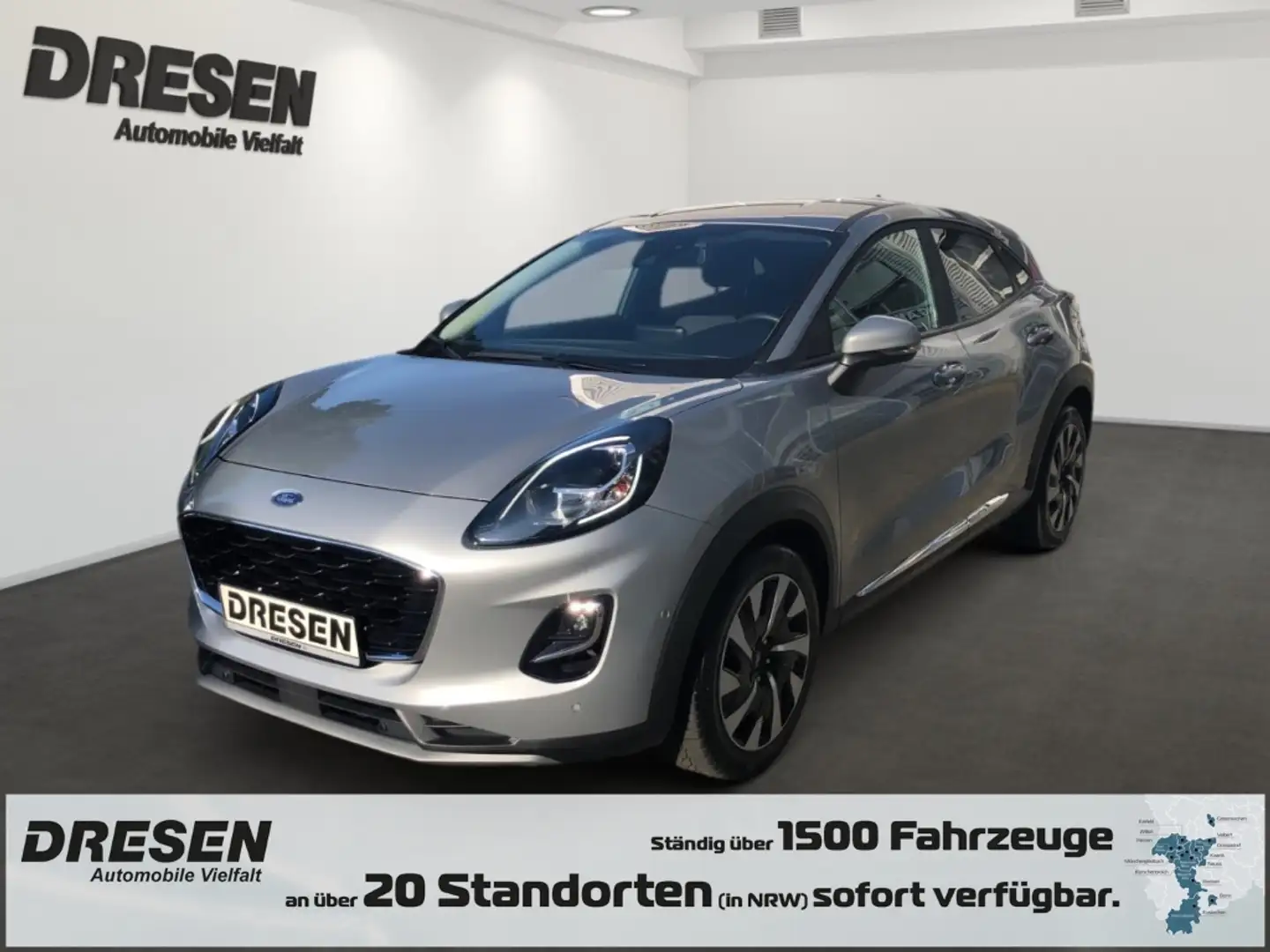 Ford Puma Titanium 1,0l EcoBoost Mild-Hybrid Navi Digitales Zilver - 1