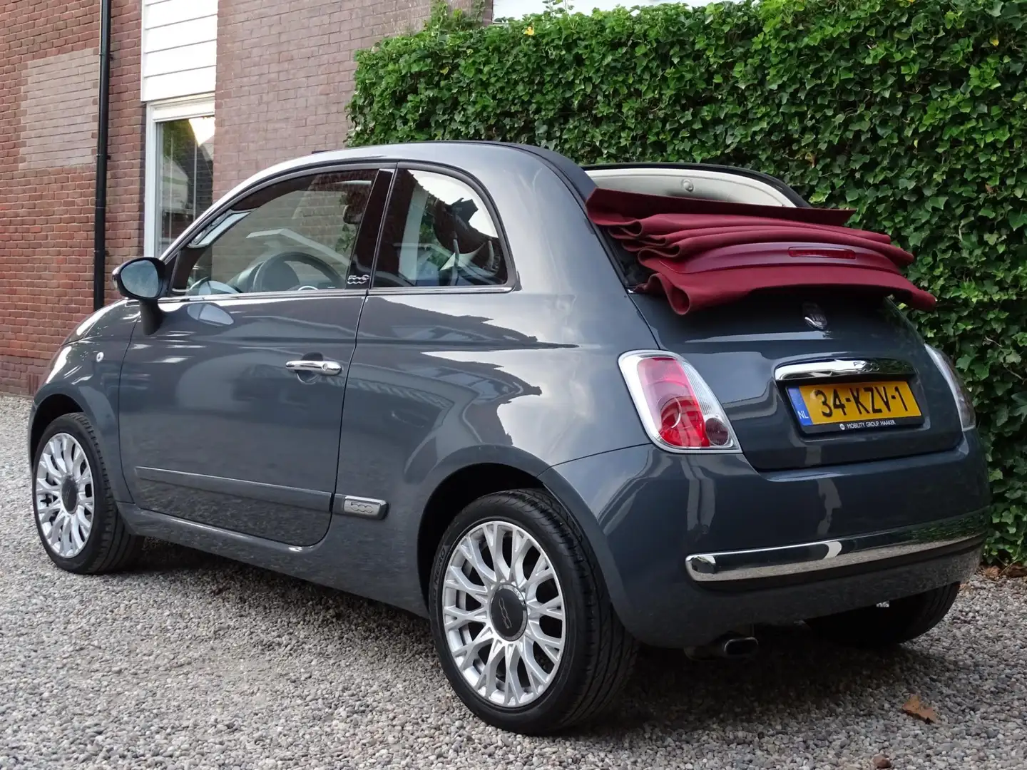 Fiat 500C 1.2 Rock | Automaat | Bluetooth | Leer | Xenon | P Grau - 2