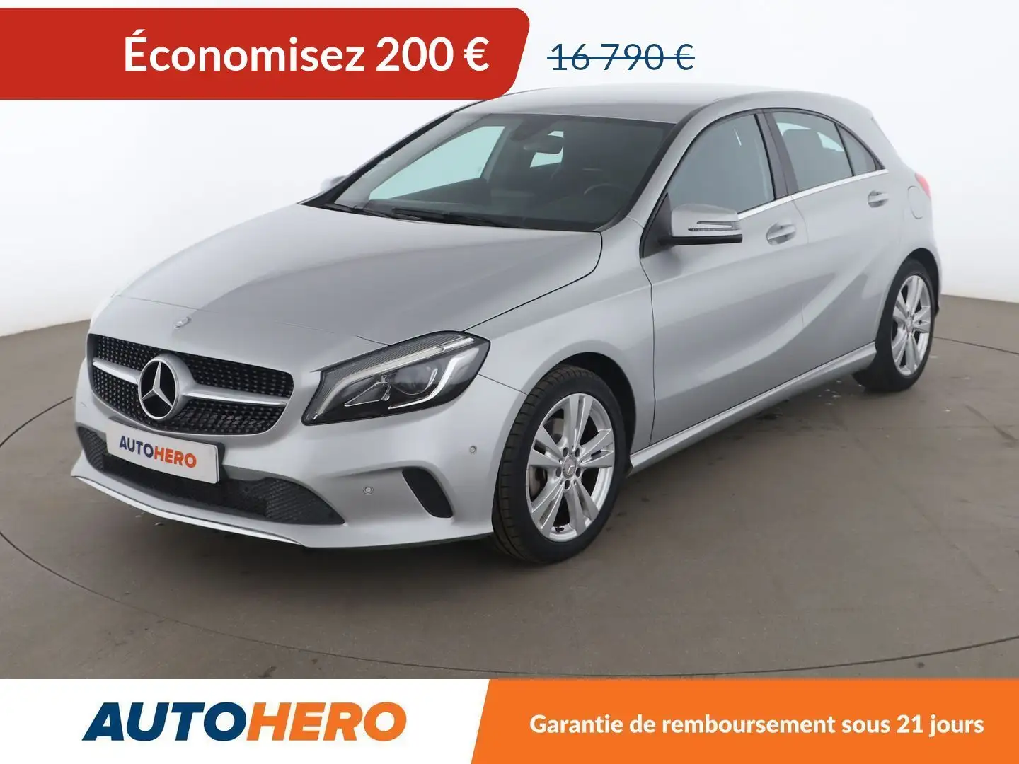 Mercedes-Benz A 200 200 Sensation Gris - 1