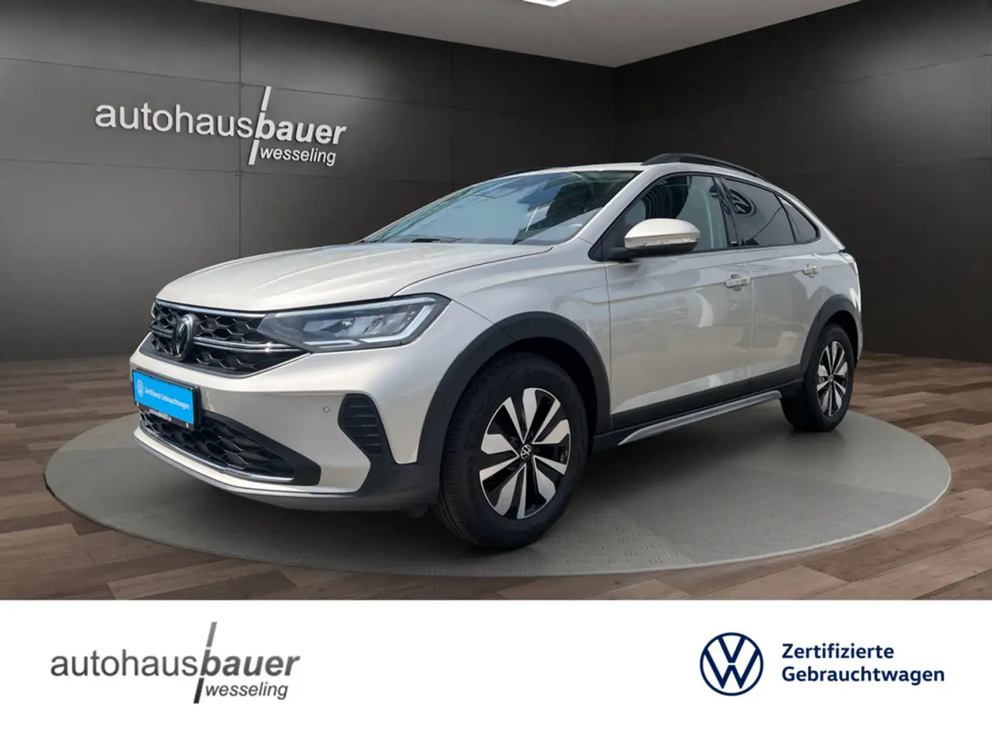 Volkswagen Taigo 1.0 TSI Move *APP,2-ZonenKlima,SHZ,PDC* Silber - 1