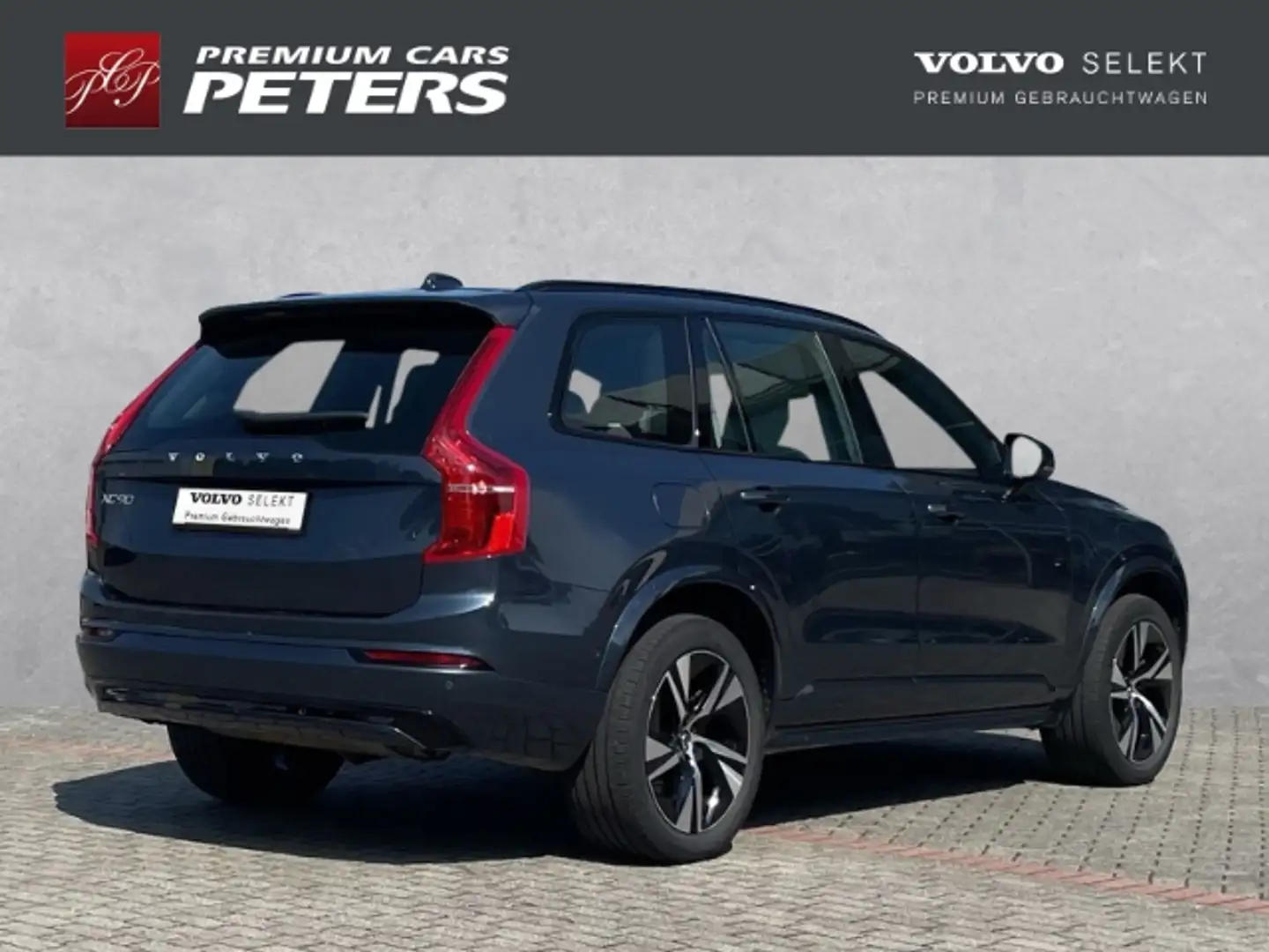 Volvo XC90 R Design Edition T8 20''LM 7 Seat ACC 360kam Lenkr Синій - 2
