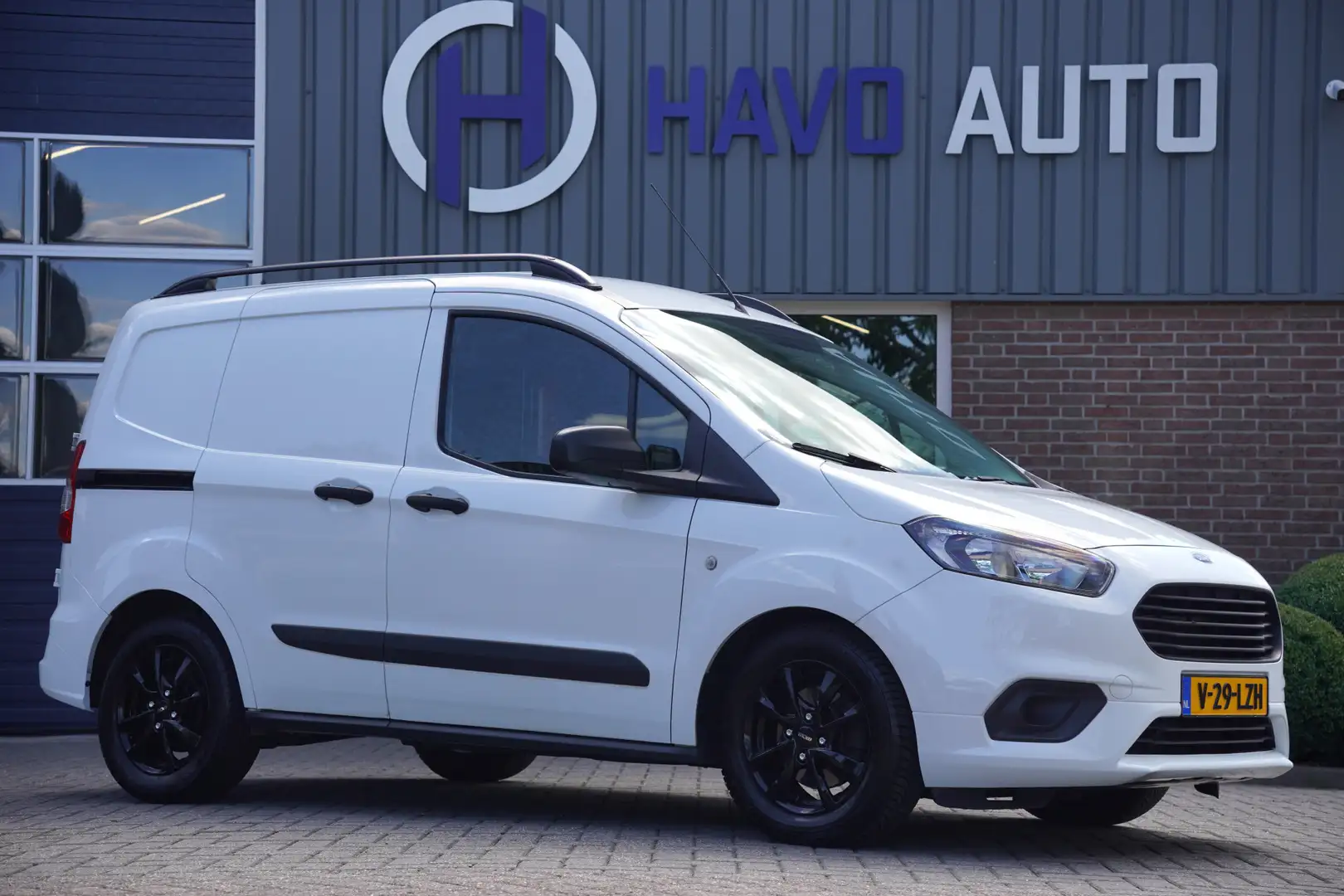 Ford Transit Courier 1.0 Benzine, AIRCO, BTW-BPM-VRIJ / MARGE Wit - 1