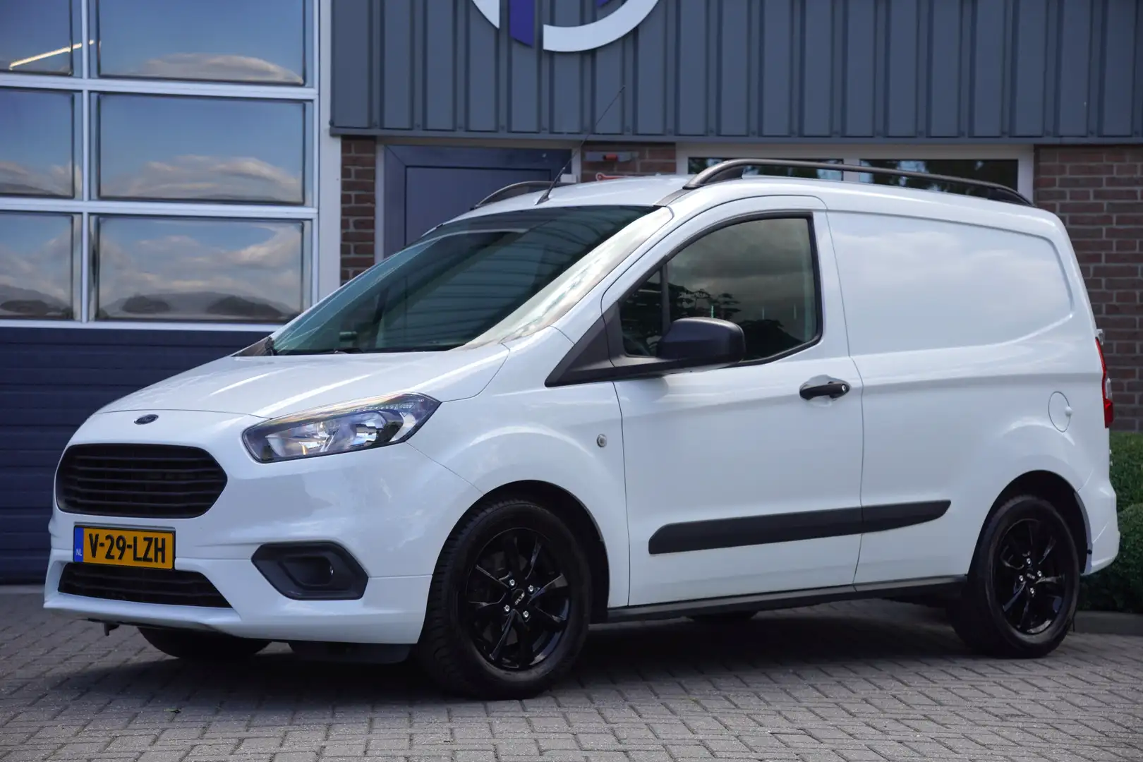 Ford Transit Courier 1.0 Benzine, AIRCO, BTW-BPM-VRIJ / MARGE Wit - 2