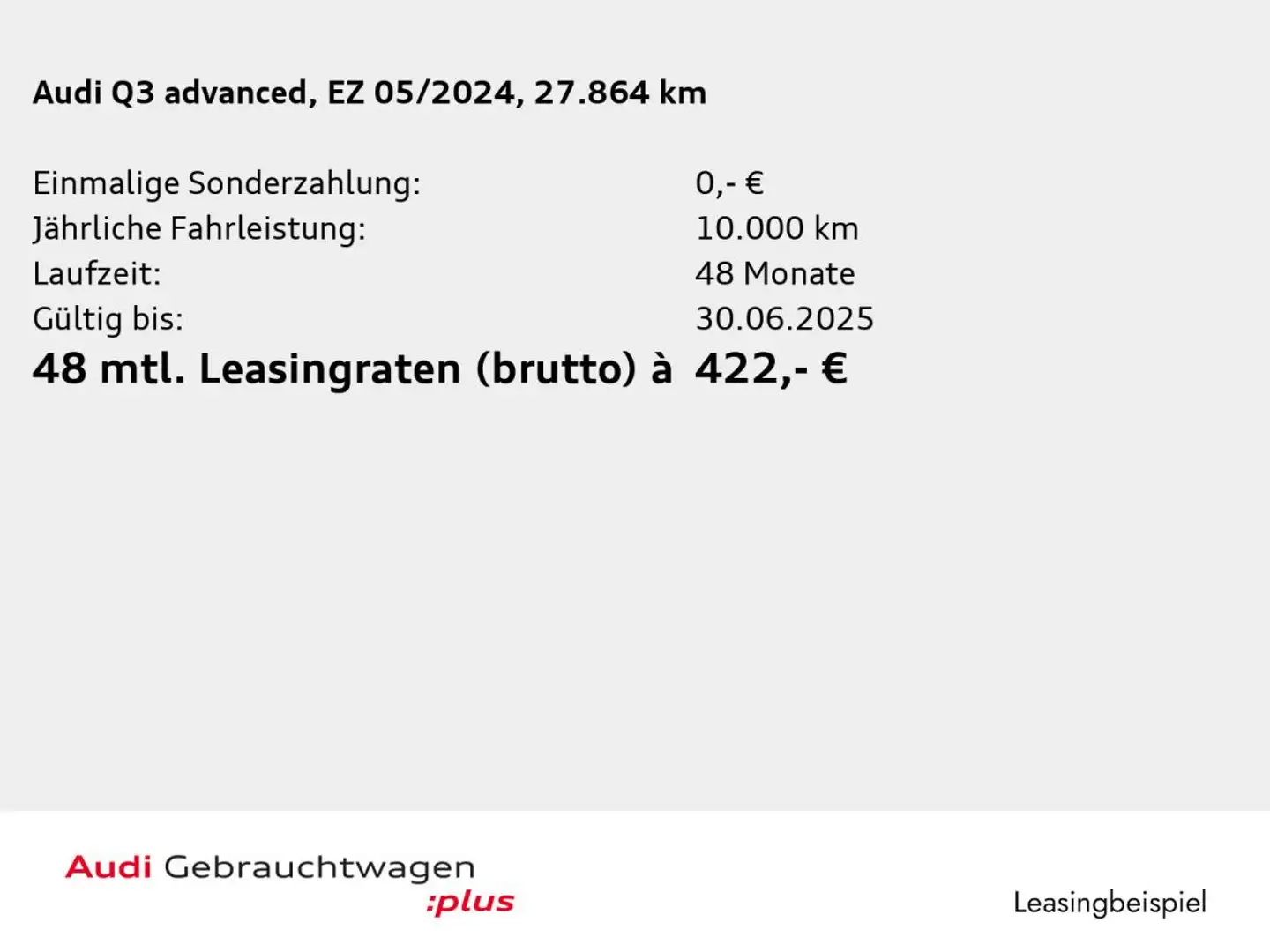 Audi Q3 40 TDI quattro LED Navi Kamera Leder AHK Schwarz - 2