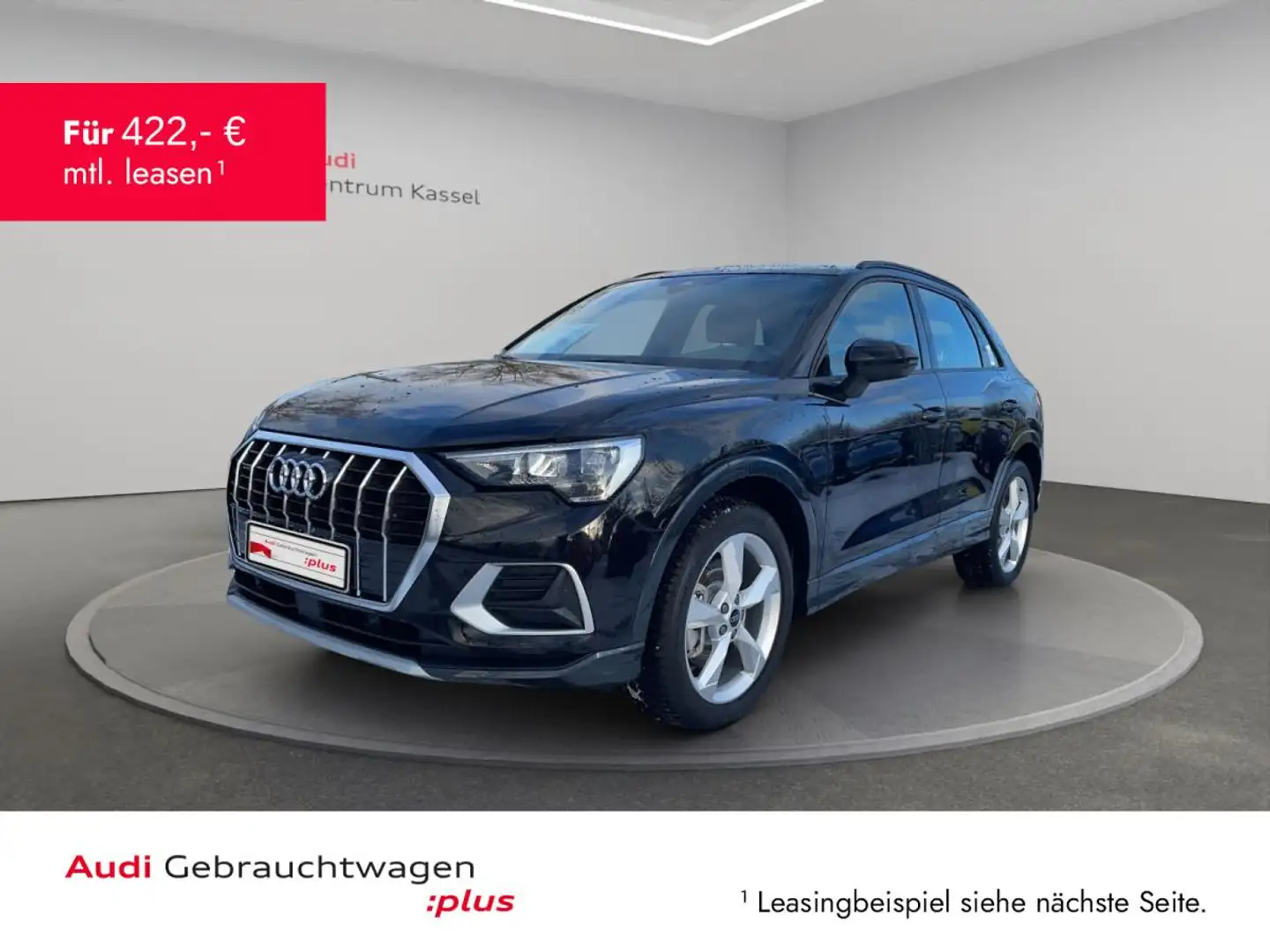 Audi Q3 40 TDI quattro LED Navi Kamera Leder AHK Schwarz - 1