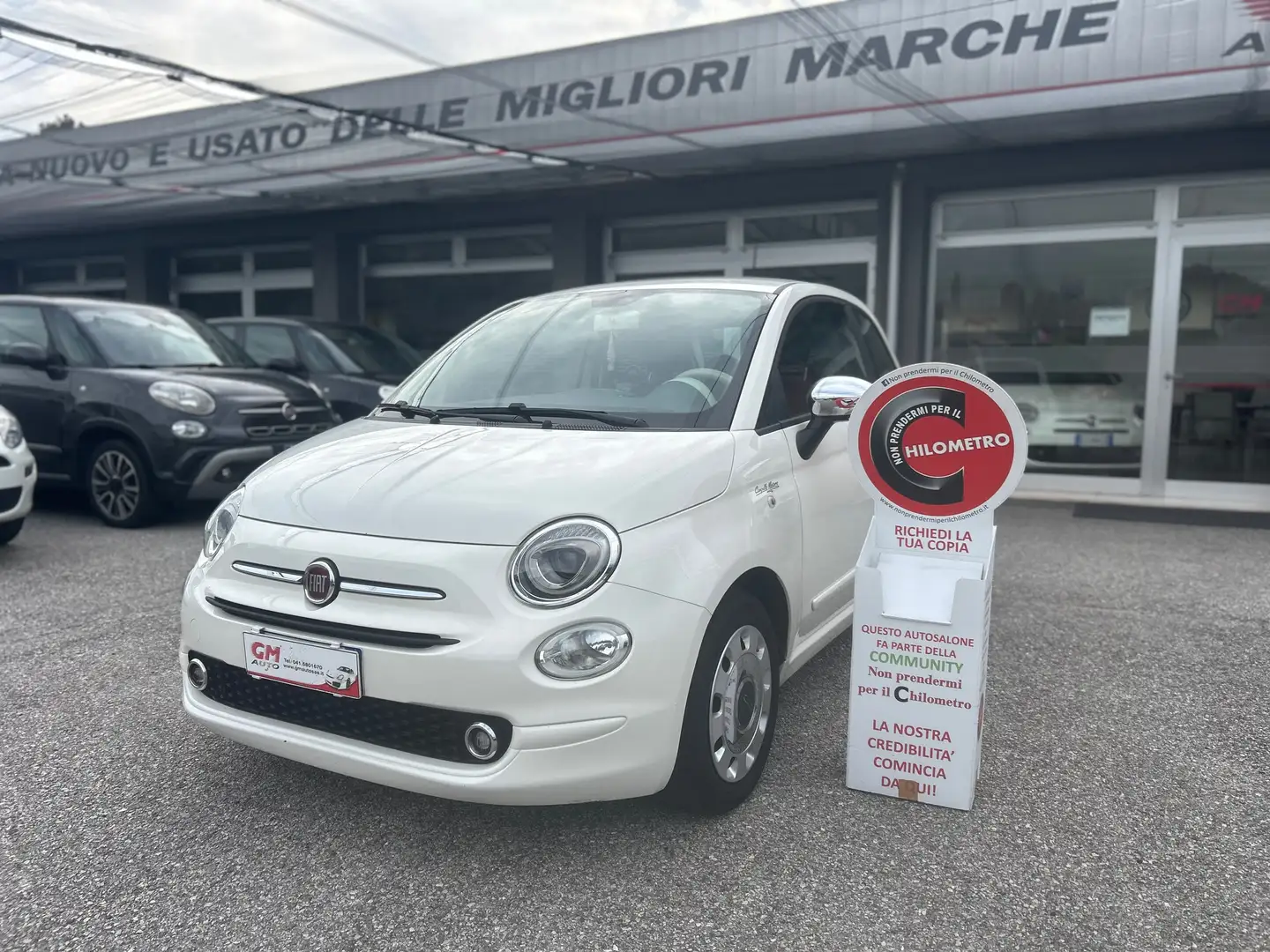 Fiat 500 1.2 Pop easypower Gpl 69cv Weiß - 1
