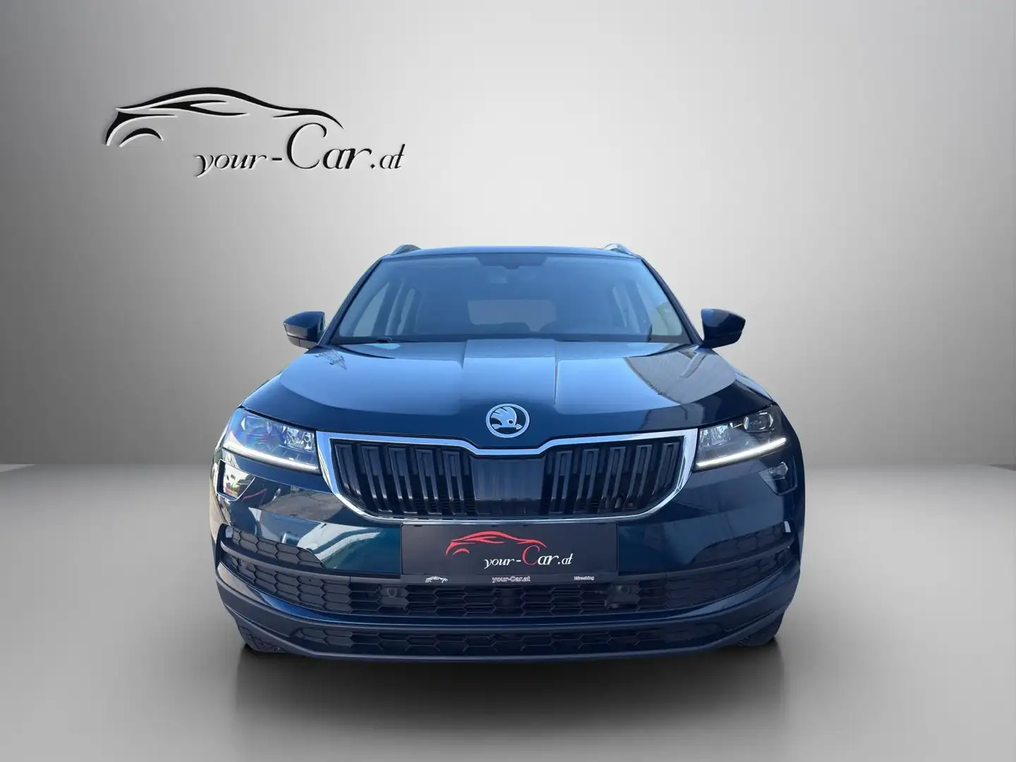 Skoda Karoq 1,0 TSI Style *ACC, AHK, LED, RFK, NAVI* Blau - 2