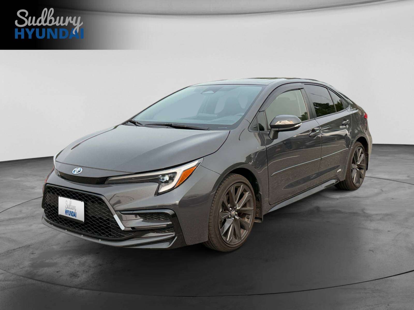 Gray 2023 Toyota Corolla Hybrid Sedan All-Wheel Drive Automatic