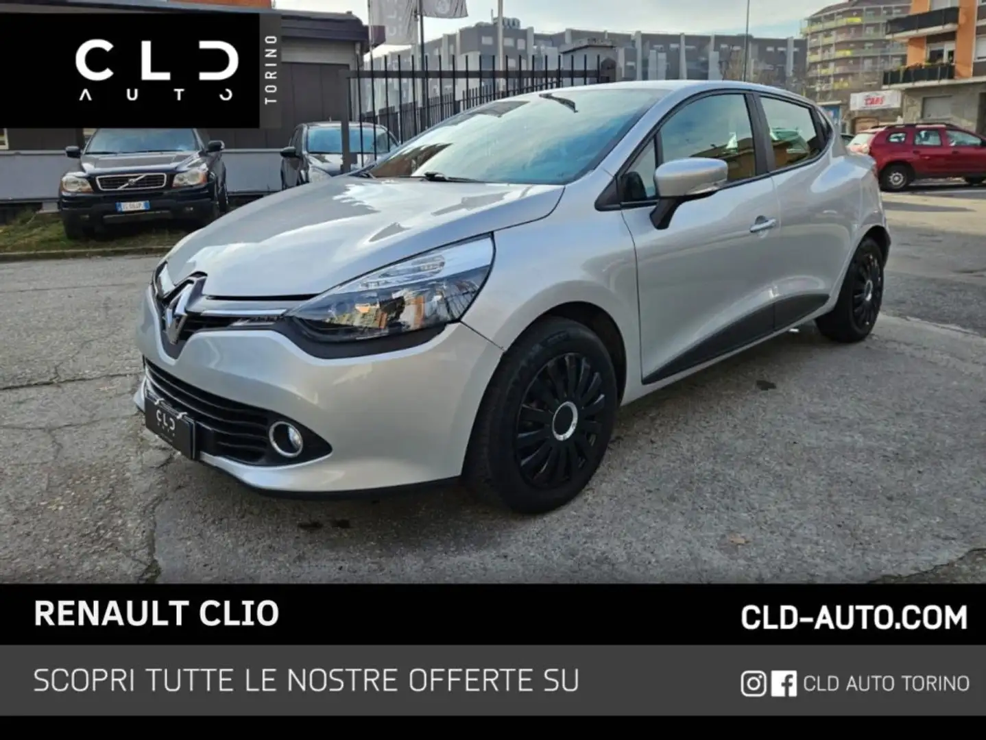 Renault Clio 1.5 dCi 8V 75CV 5 porte Live Grigio - 1