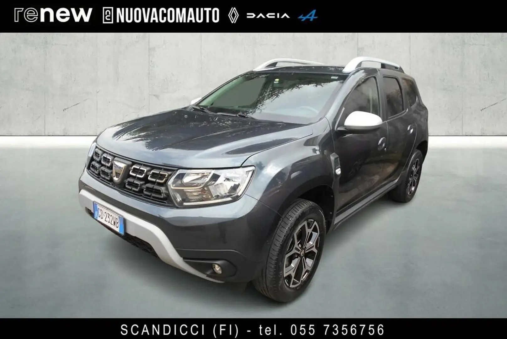 Dacia Duster 1.0 tce Prestige SL DaciaPlus Eco-g  4x2 100cv Grigio - 1