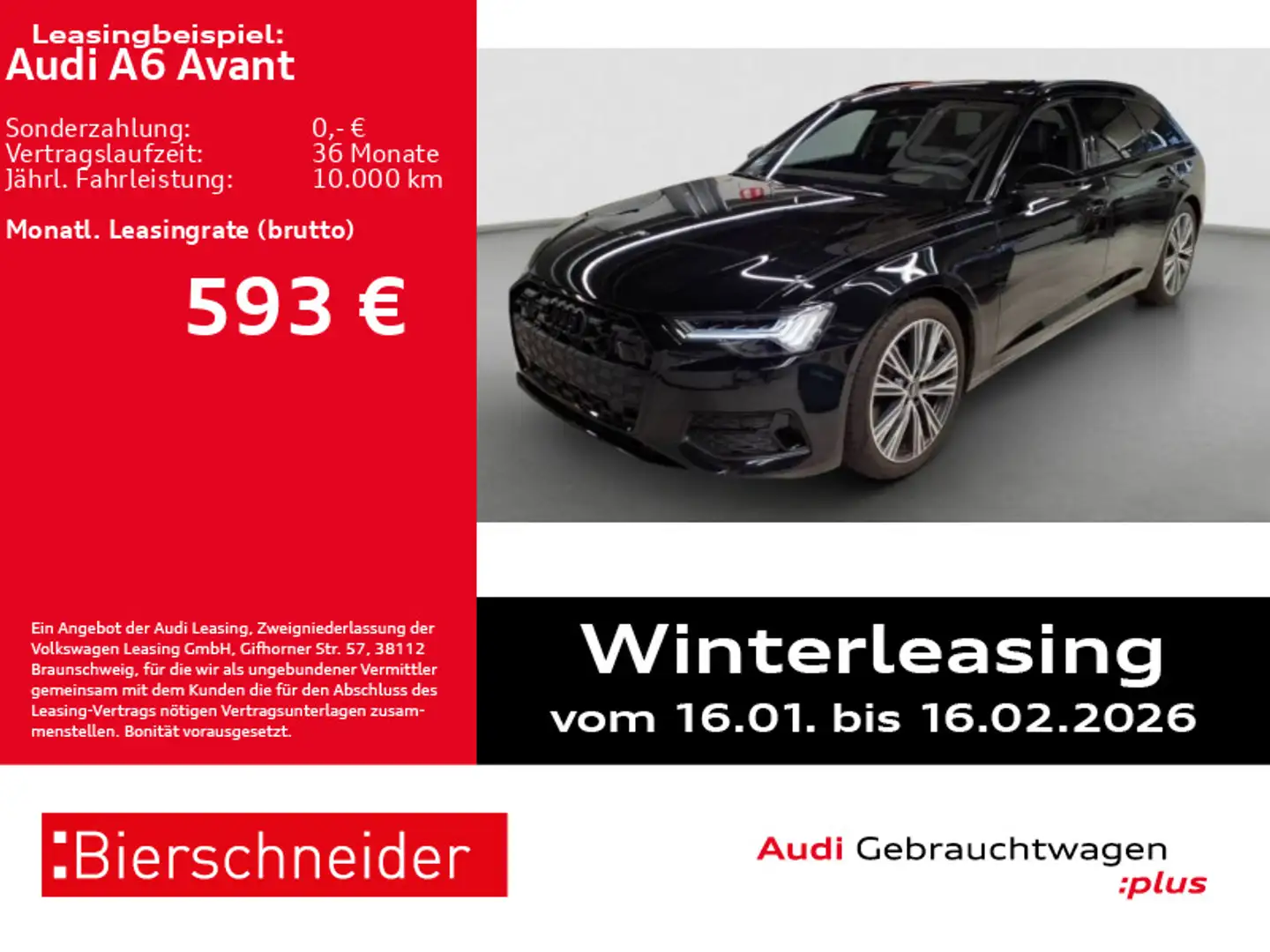 Audi A6 50 TFSI e qu advanced AHK HD-MATRIX PAN Schwarz - 1