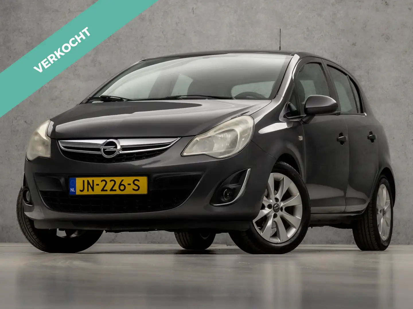 Opel Corsa 1.4-16V Anniversary Edition (AIRCO, LEDER, CRUISE, Gris - 1
