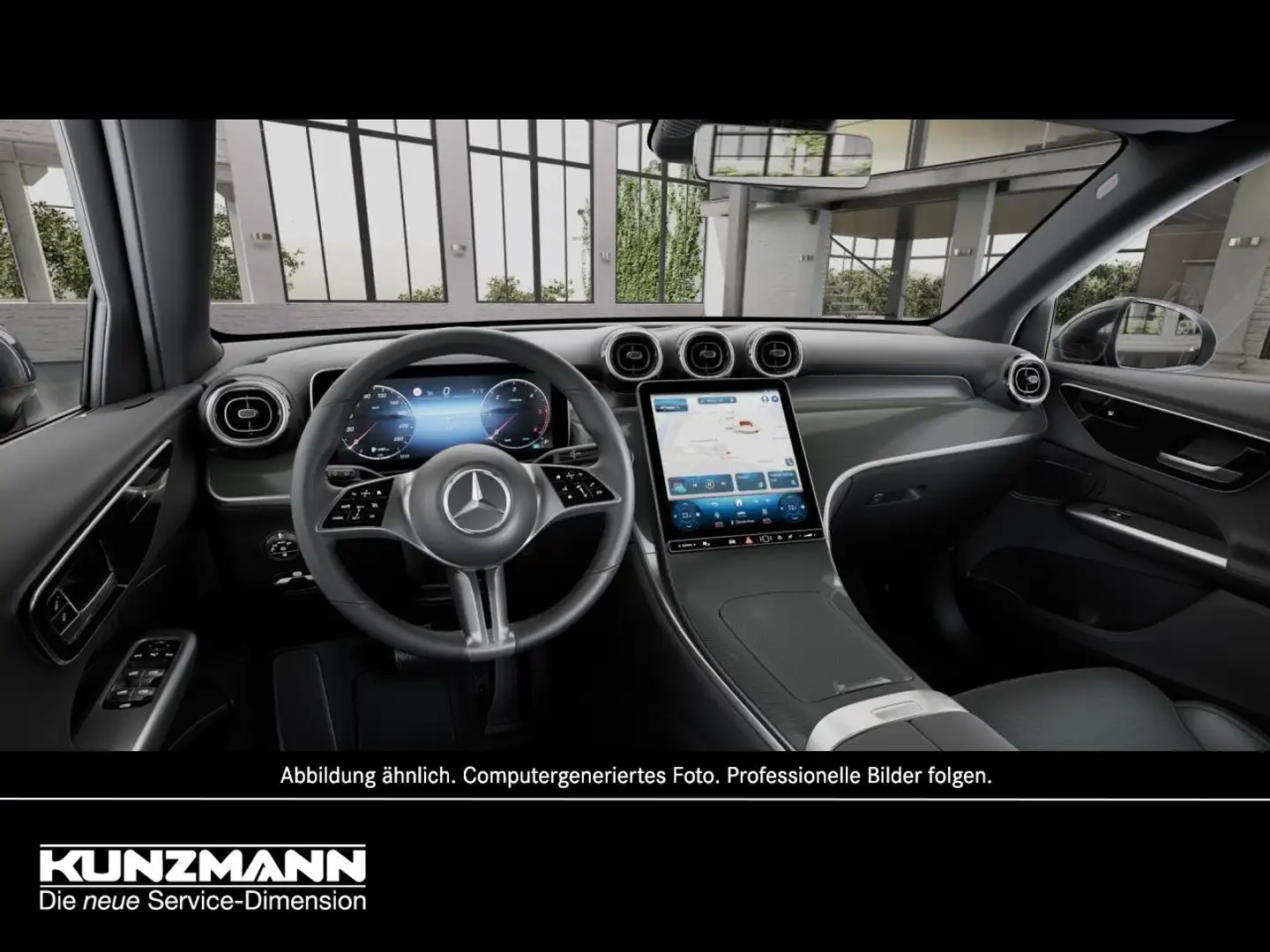 Mercedes-Benz GLC 200 d 4MATIC Avantgarde MBUX Navi-Prem.  AHK Grau - 2
