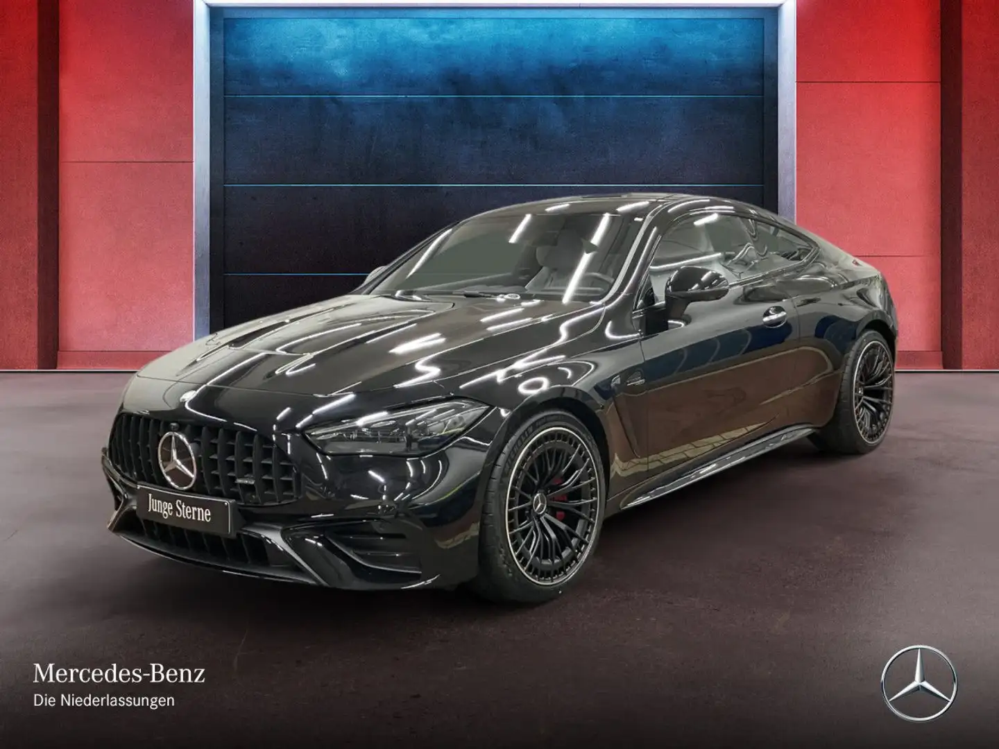 Mercedes-Benz CLE 53 AMG CLE 53 4M NIGHT+360+STHZG+BURMESTER+SITZKLIMA+TOTW Schwarz - 2