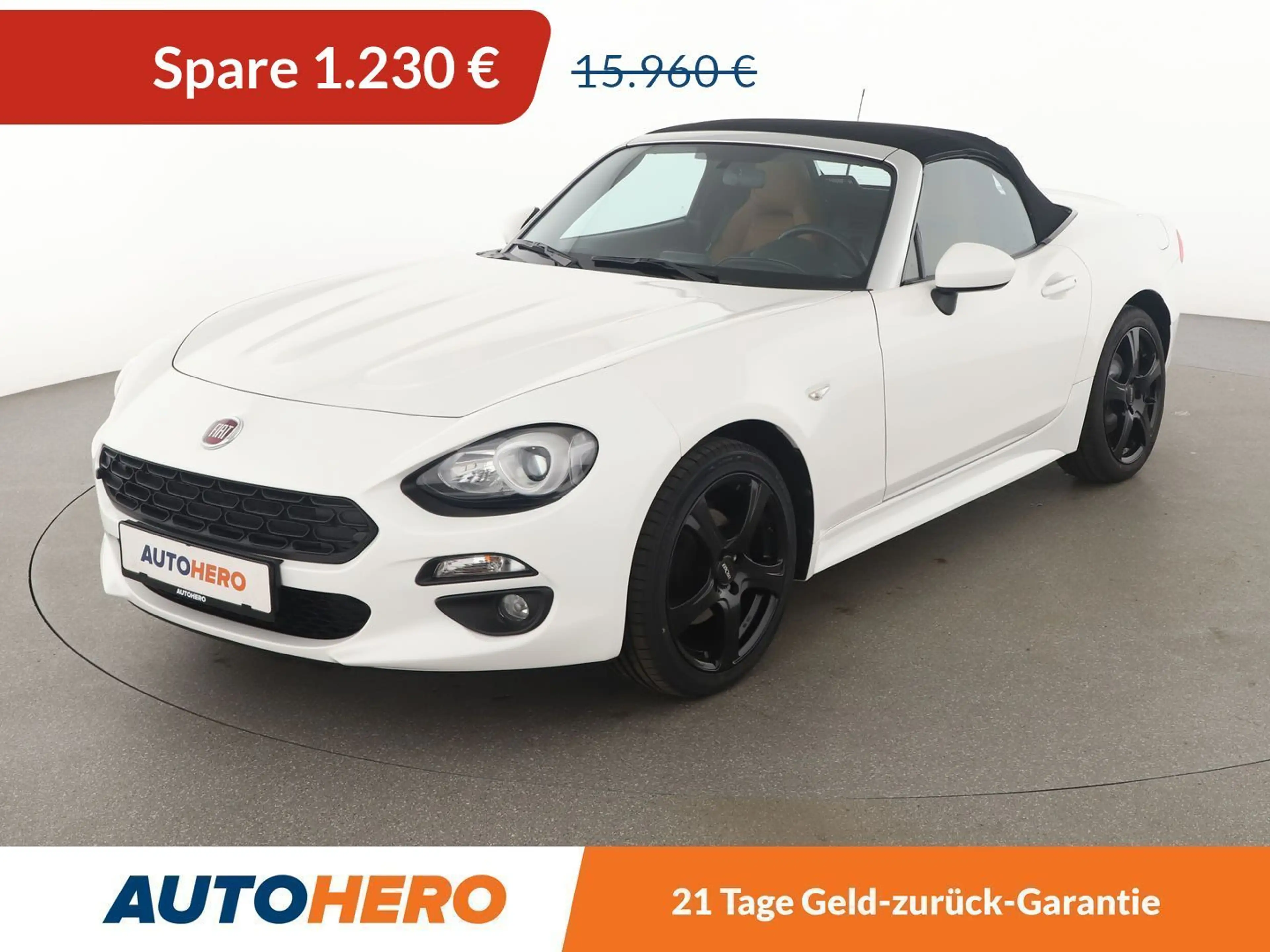 Fiat 124 Spider 1.4 Turbo Lusso*TEMPO*PDC*SHZ*KLIMA*GARANTIE*