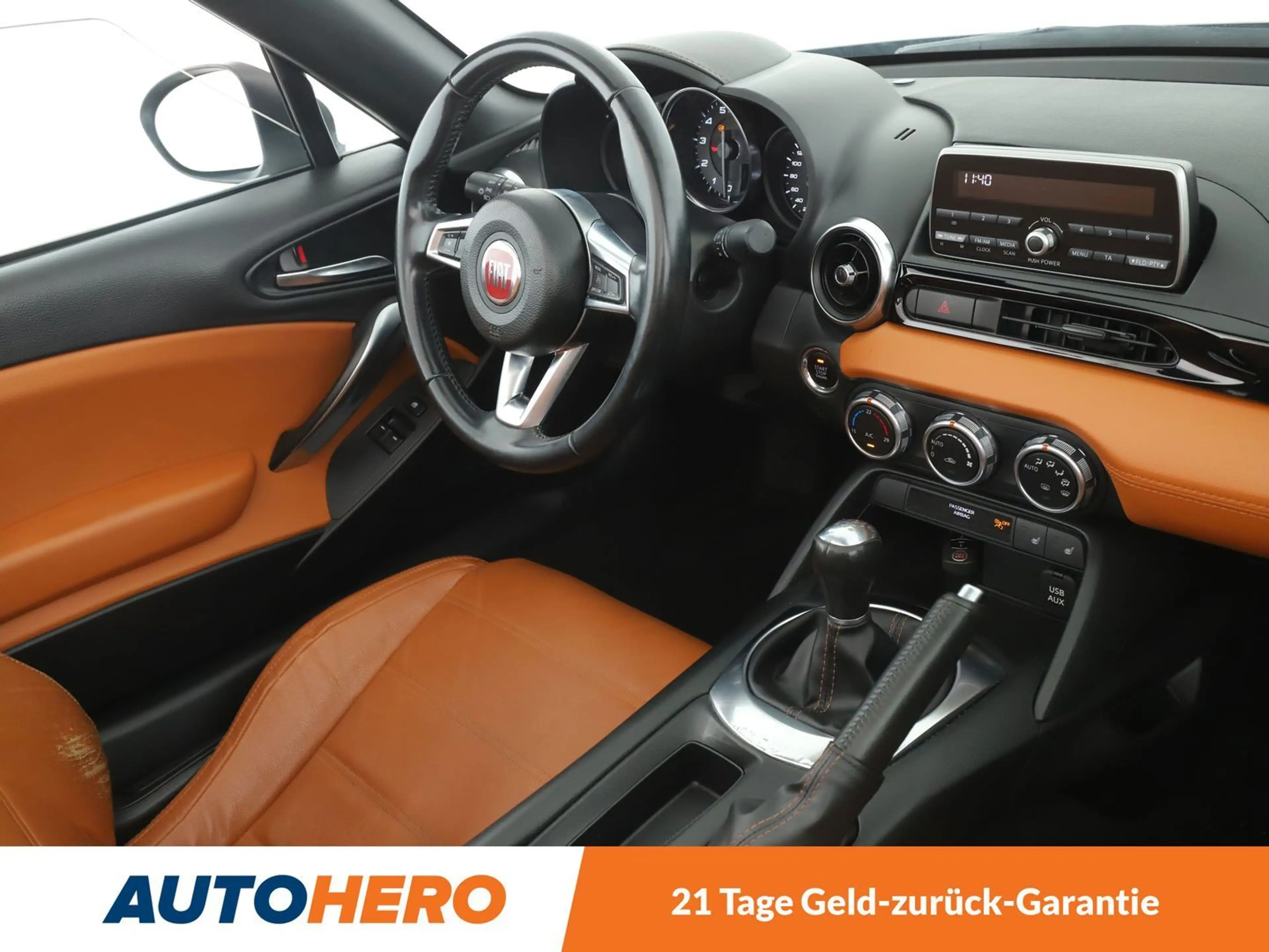 Fiat 124 Spider 1.4 Turbo Lusso*TEMPO*PDC*SHZ*KLIMA*GARANTIE* — photo 12