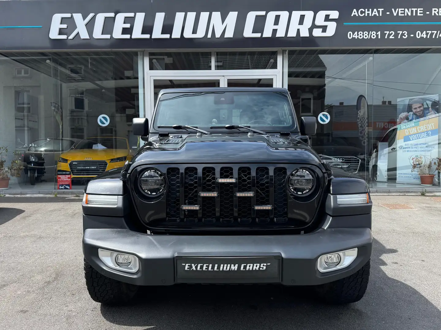 Jeep Wrangler Unlimited PHEV 2.0 Turbo Hybride 4xe Sahara Toit Ouvrant Full Options Camera Negro - 2