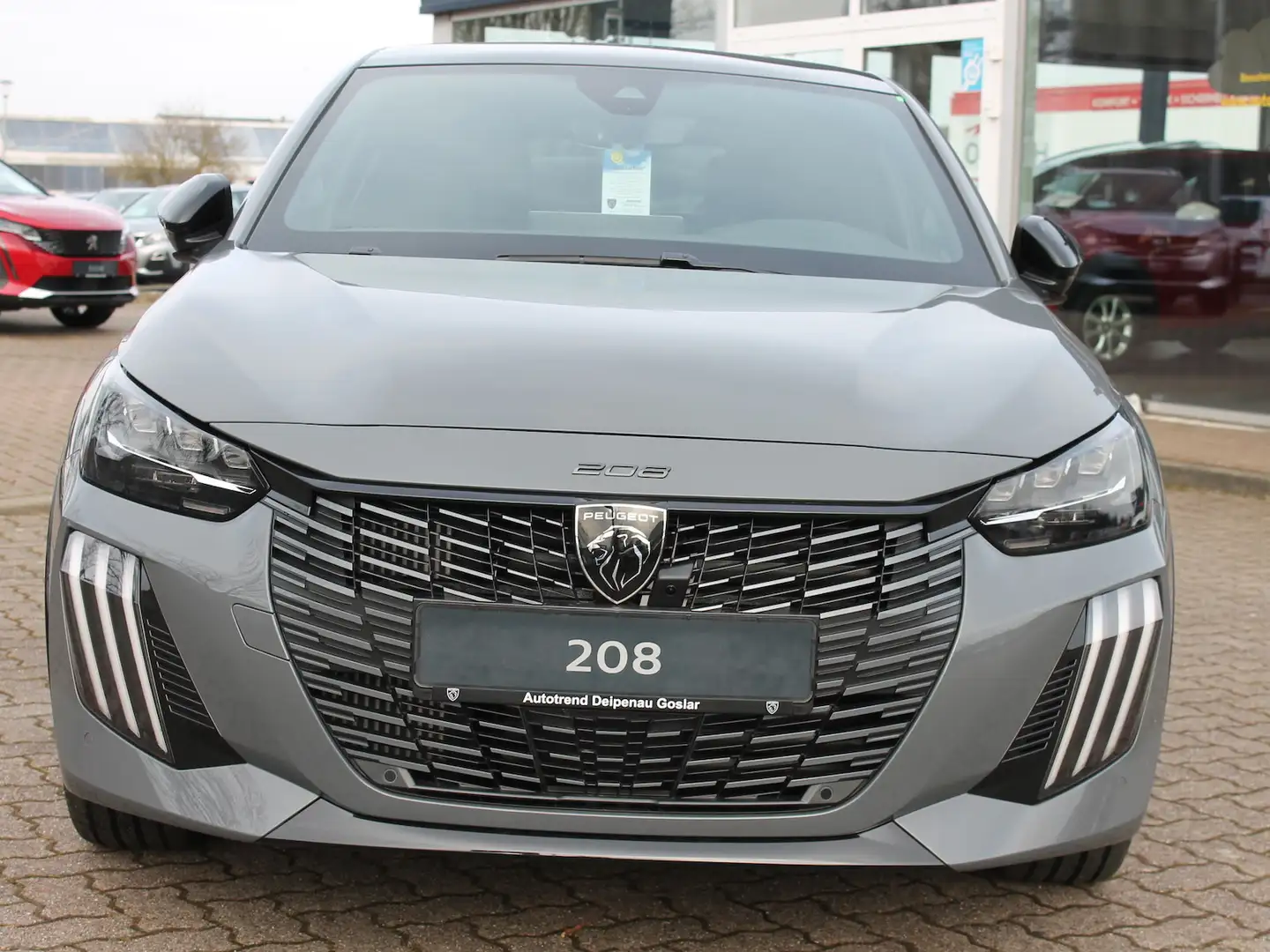 Peugeot 208 GT 100 Panoramadach/ iConnect/ Winterräder Grau - 2
