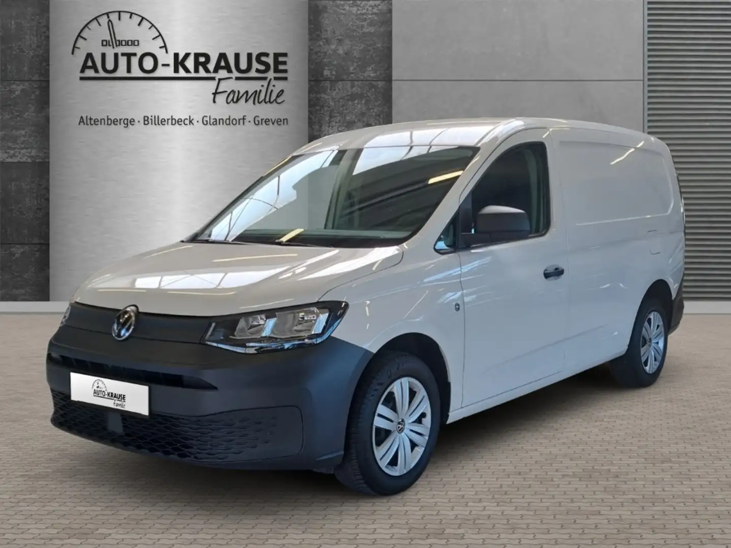 Volkswagen Caddy Cargo Maxi 2.0 TDI Navi, AHK, Klima SHZ Spur Blanc - 1