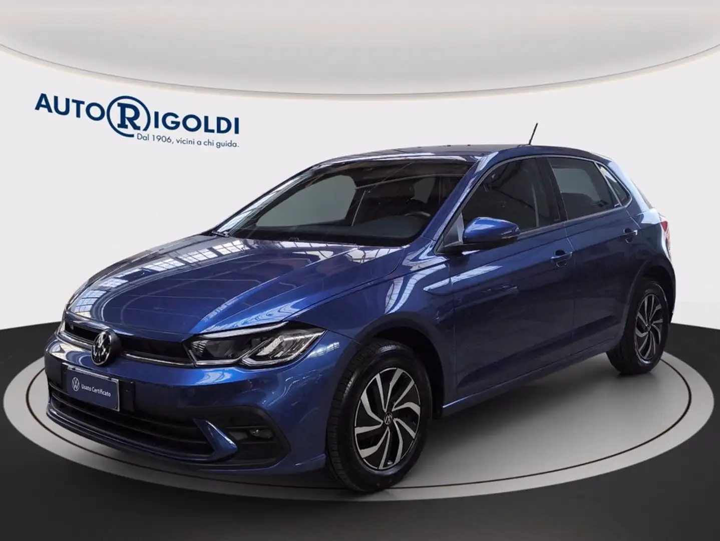 Volkswagen Polo 1.0 tsi life 95cv dsg Bleu - 1