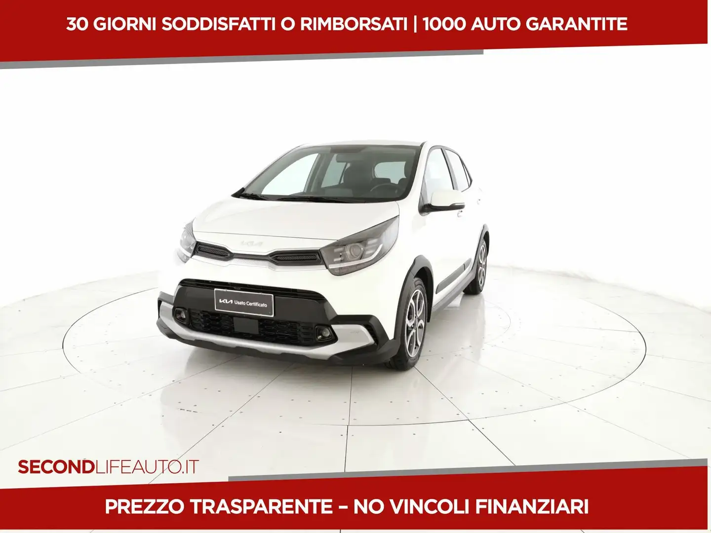 Kia Picanto 1.0 dpi X Line Blanc - 1