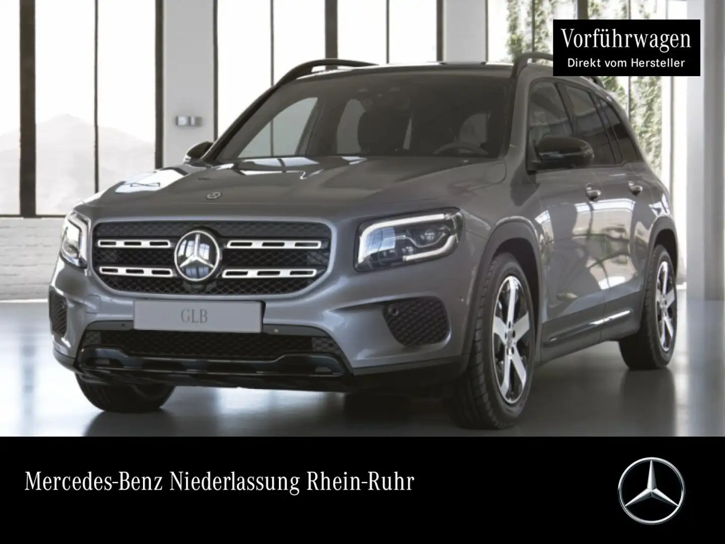Mercedes-Benz GLB 200 d 4M PROGRESSIVE+NIGHT+PANO+360°+AHK+HUD Grau - 1
