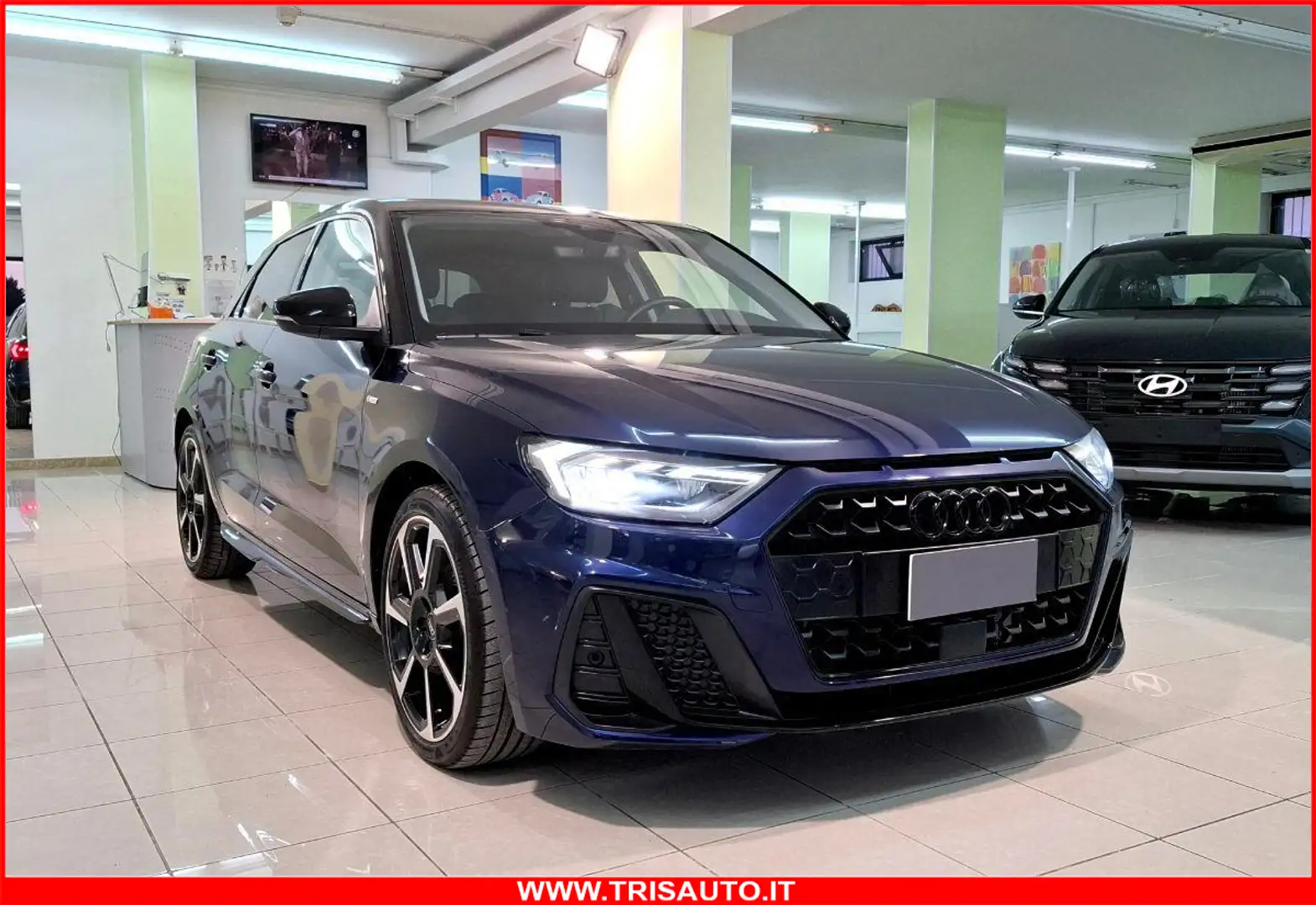 Audi A1 SPB 1.0 TFSI S-tronic S-line NEOPATENTATI Modrá - 1