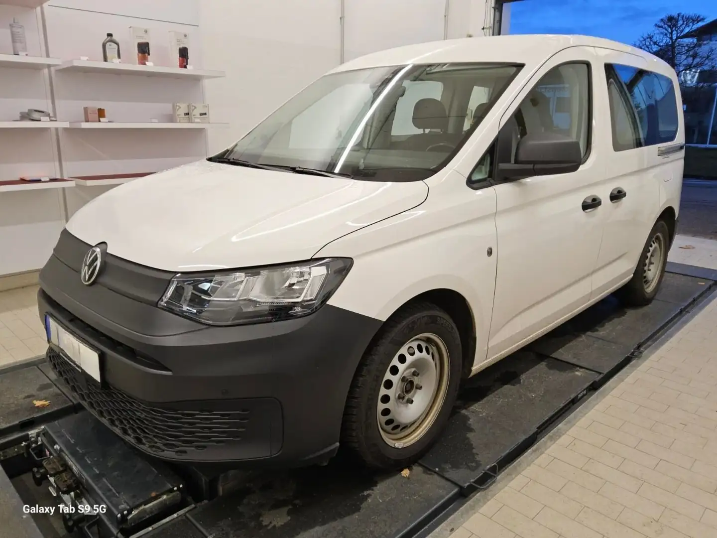 Volkswagen Caddy Kombi 2.0 TDI*Sitzheizung*Start-Stopp* Weiß - 2