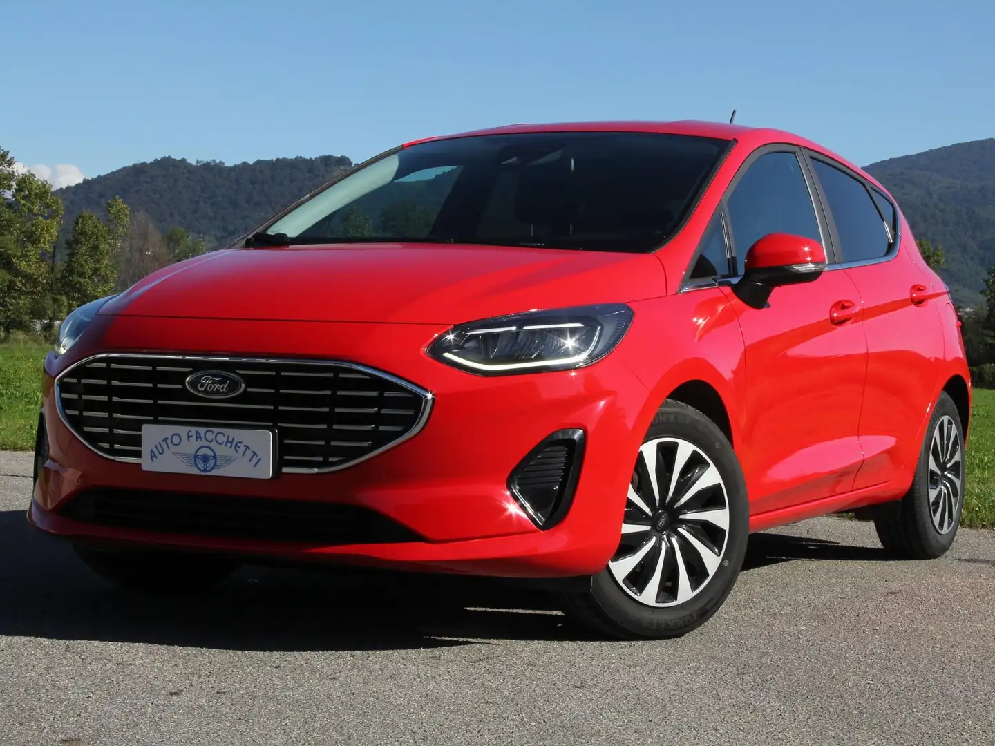 Ford Fiesta 5p 1.0 eco boost MILD-HIBRID TITANIUM 125cv Rouge - 1