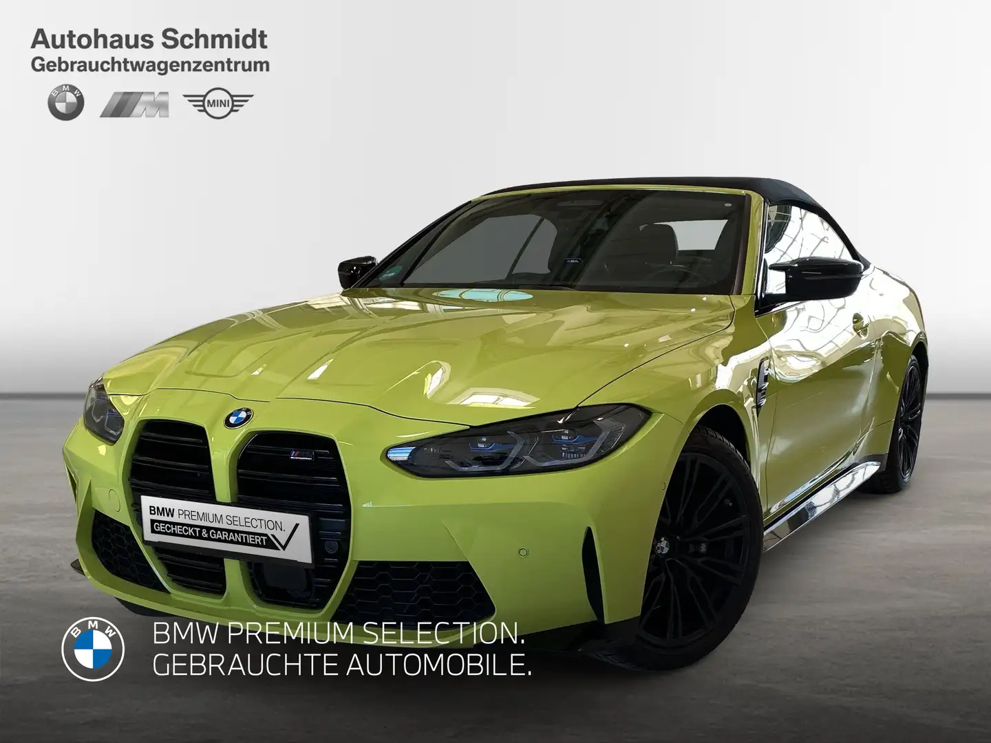 BMW M4 Competition M xDrive Cabrio HK HiFi DAB Shz Gelb - 1