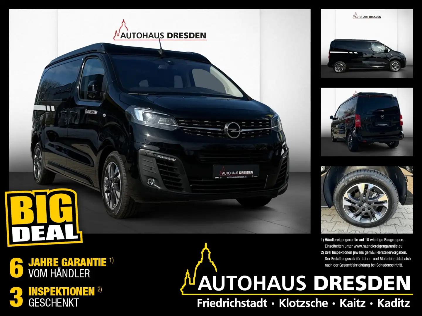 Opel Zafira Life Crosscamp Lite 2.0 D *SOFORT VERFÜGBAR* Noir - 1