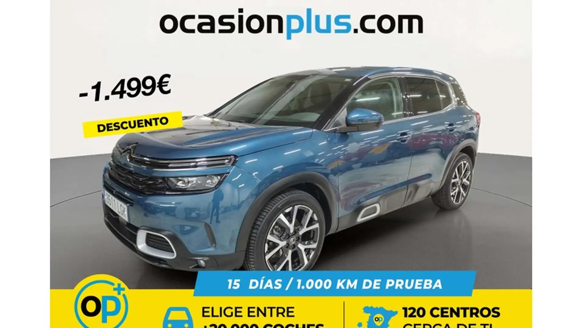 Citroen C5 Aircross PureTech S&S Feel 130 Bleu - 1