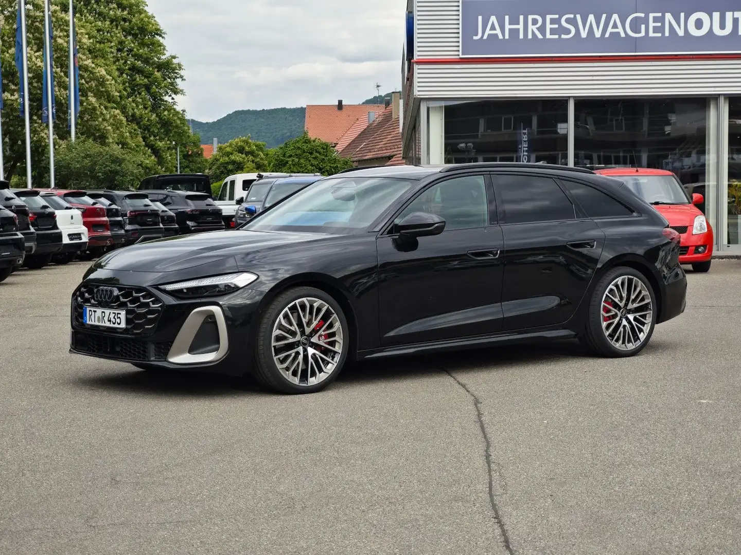 Audi S5 Avant Edition One + S-Sport + Tech-Pro + Pano Zwart - 1