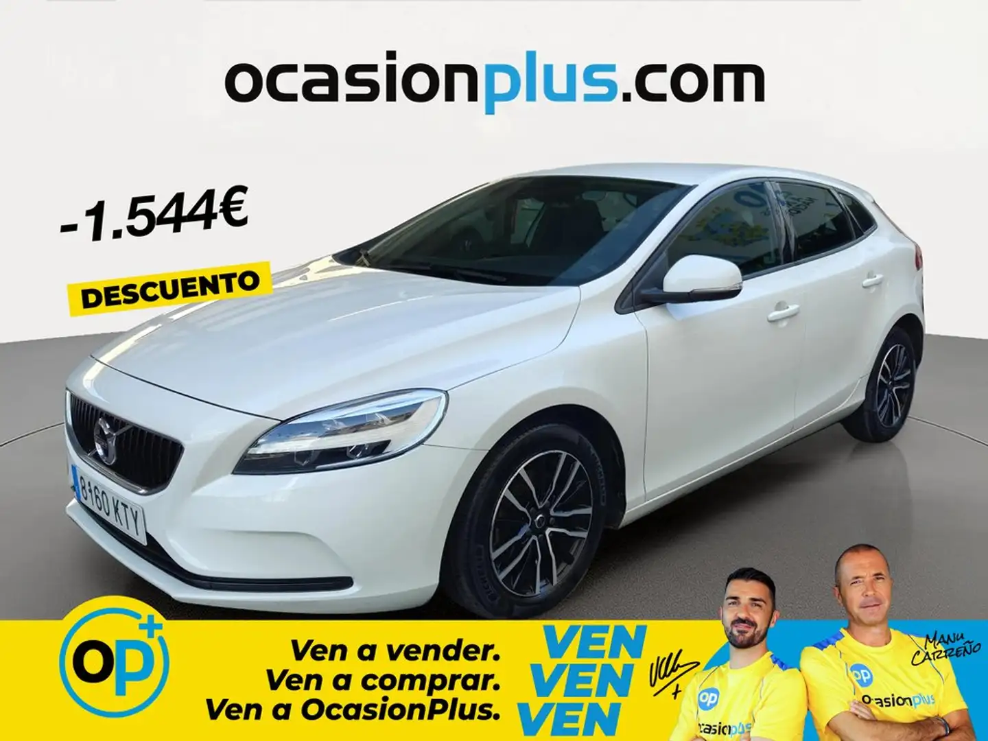 Volvo V40 T2 Momentum Blanco - 1