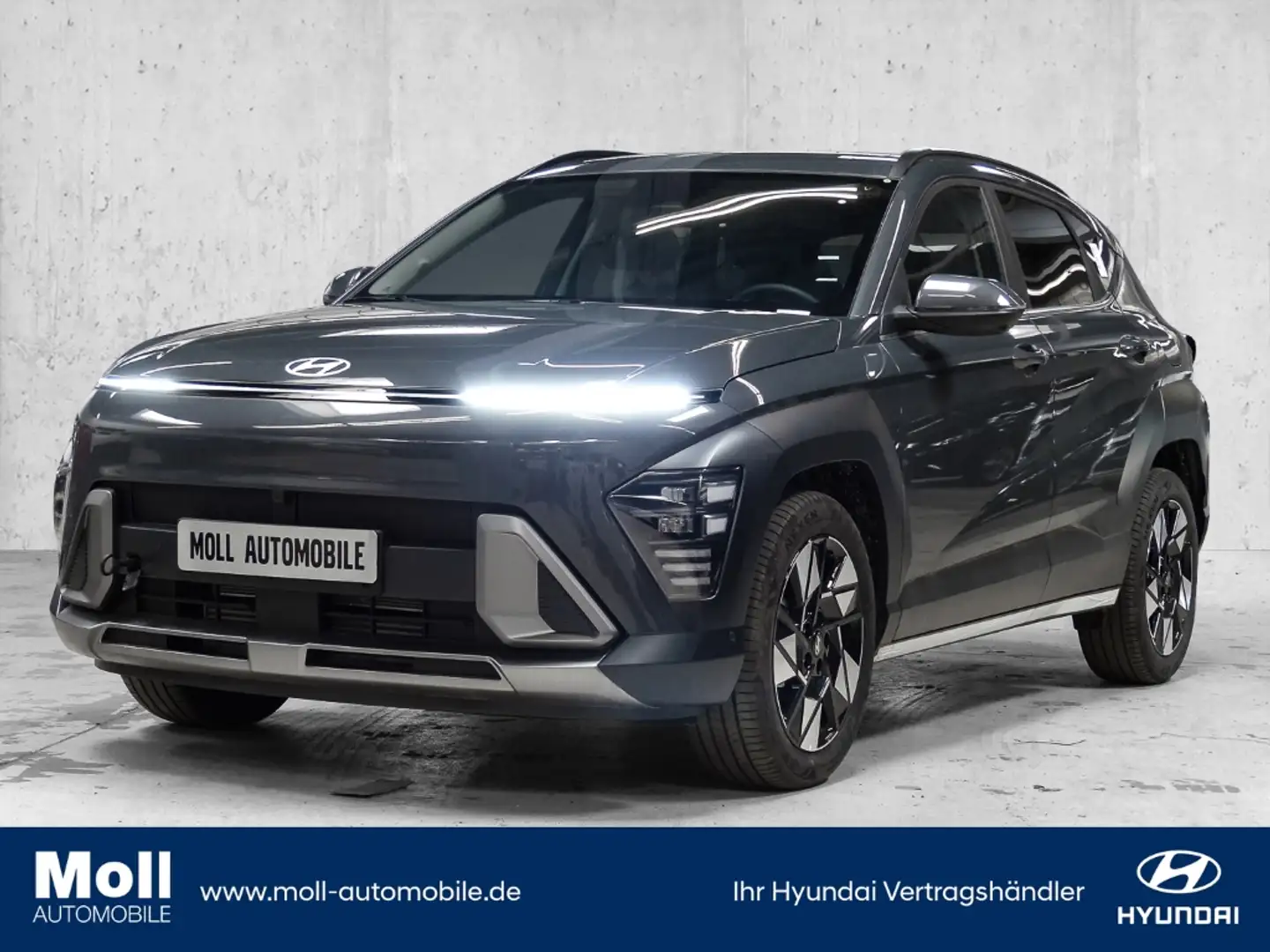 Hyundai KONA Prime 4WD Bose Navi Soundsystem LED ACC El. Heckkl Šedá - 1