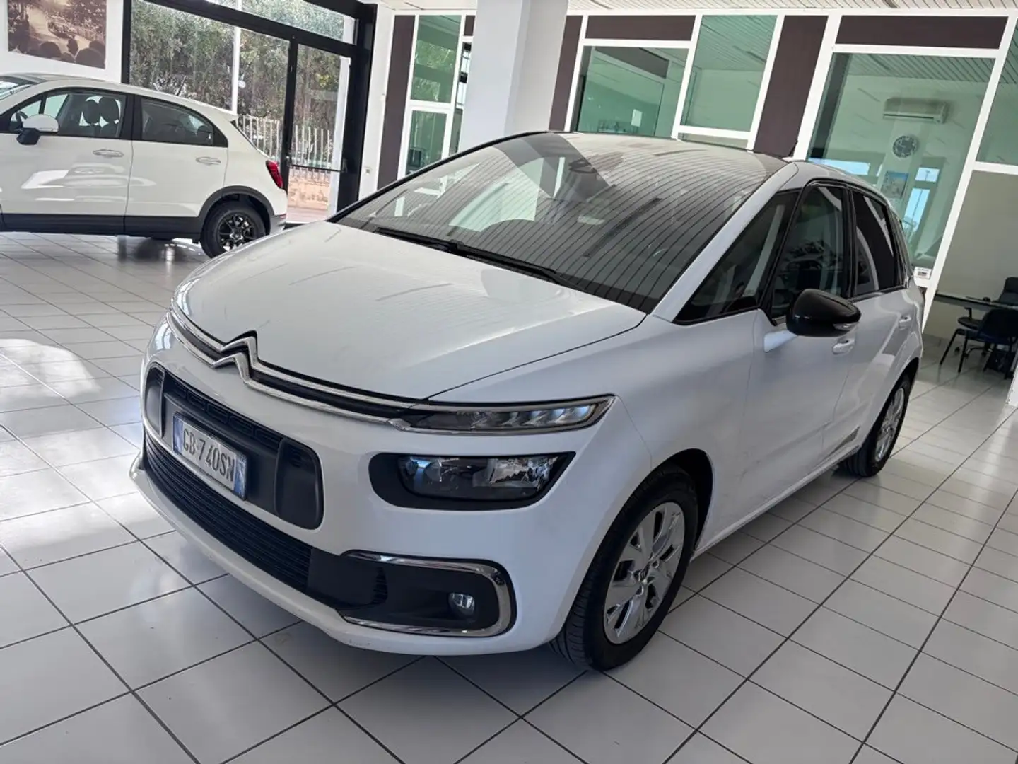 Citroen C4 SpaceTourer C4 Spacetourer 1.5 bluehdi Live s Blanc - 1