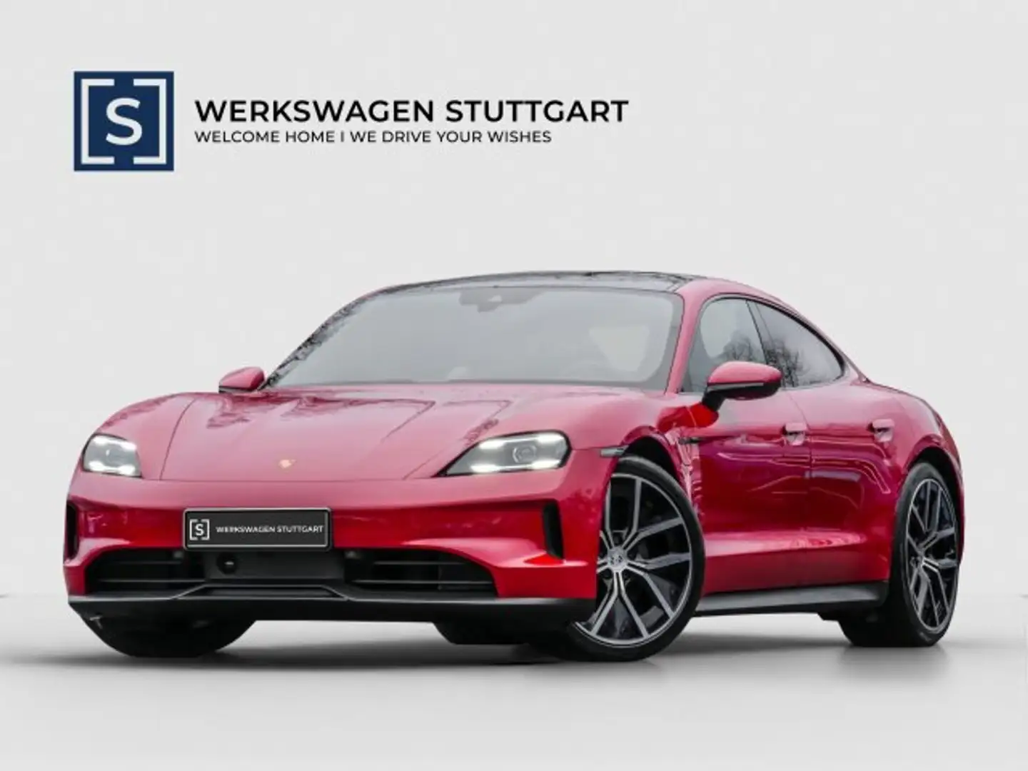 Porsche Taycan Plus LEASINGAKTION - Wärmepumpe I Beifahrer Display I Performance Batterie Navi/Pano.-Dach/Autom./Klima/Sportpaket Rot - 2