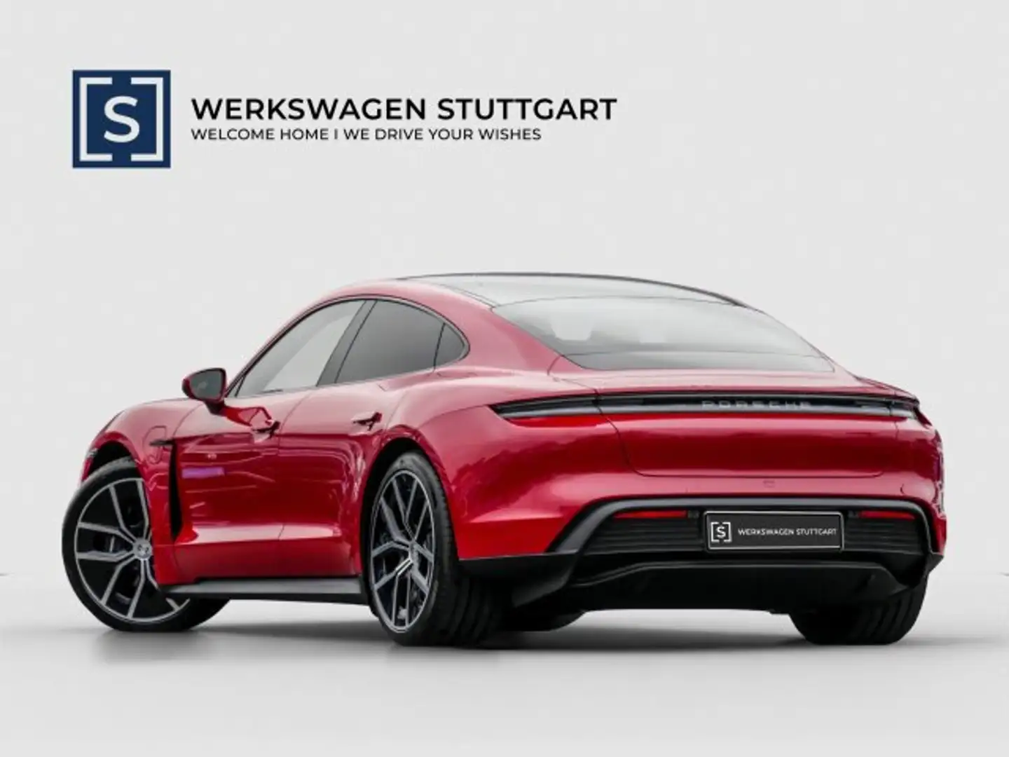 Porsche Taycan Plus LEASINGAKTION - Wärmepumpe I Beifahrer Display I Performance Batterie Navi/Pano.-Dach/Autom./Klima/Sportpaket Rot - 1