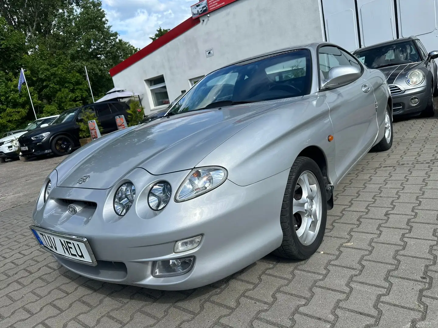Hyundai Coupe 2.0 FX aus 1 Hand Tüv und Au Neu Gümüş rengi - 2