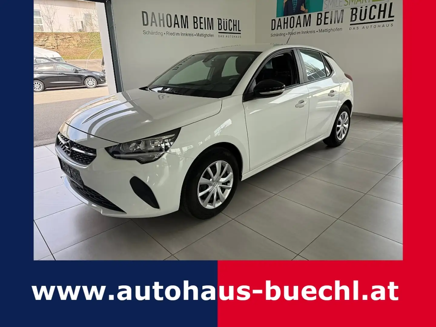 Opel Corsa 1,2 Edition Weiß - 1