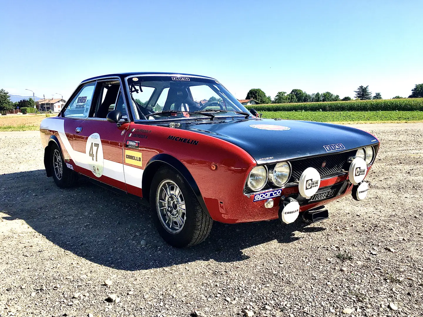 Fiat 124 Coupè Sport Rot - 2