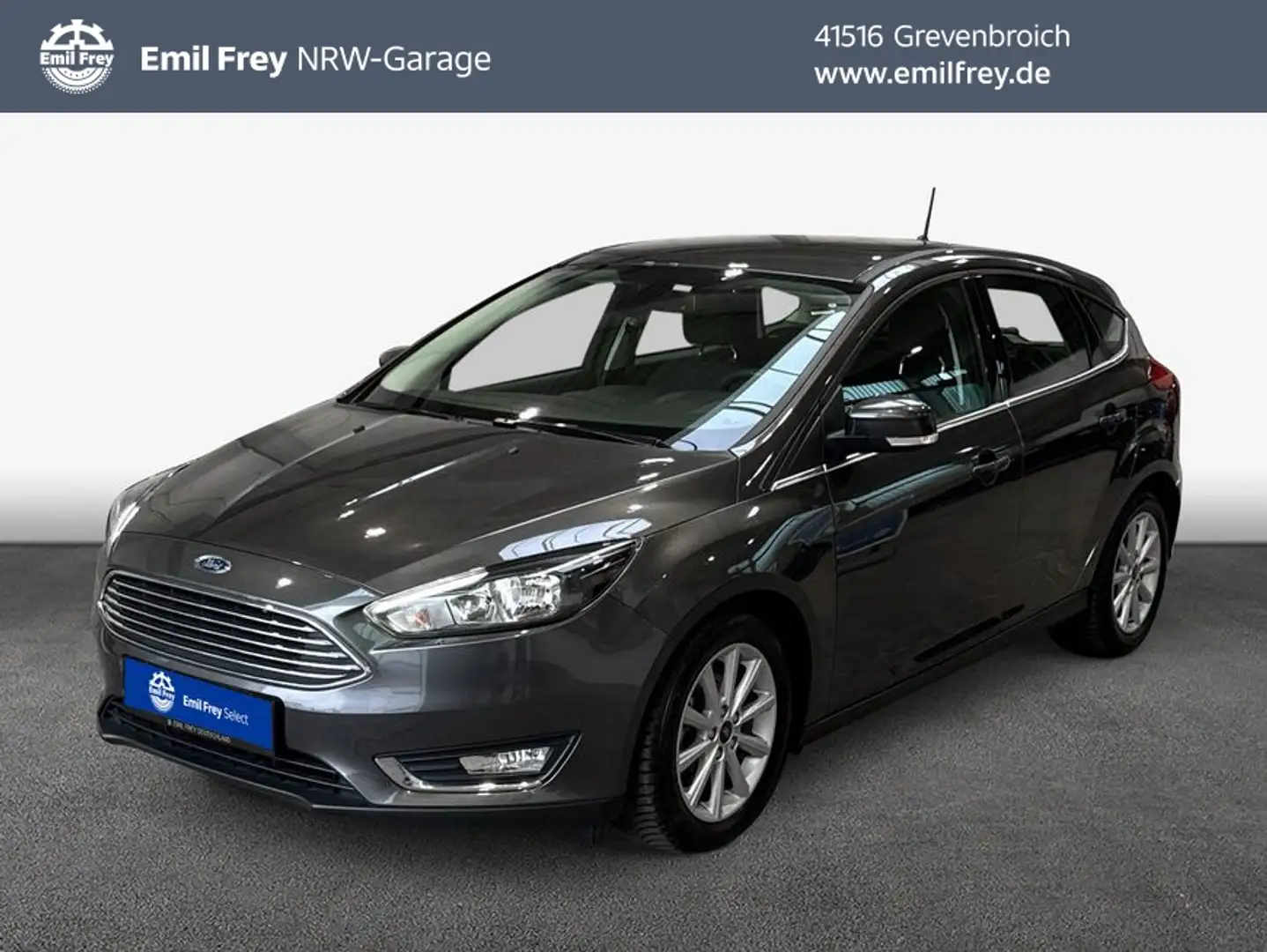 Ford Focus 1.0 EcoBoost Titanium RFK Gris - 1