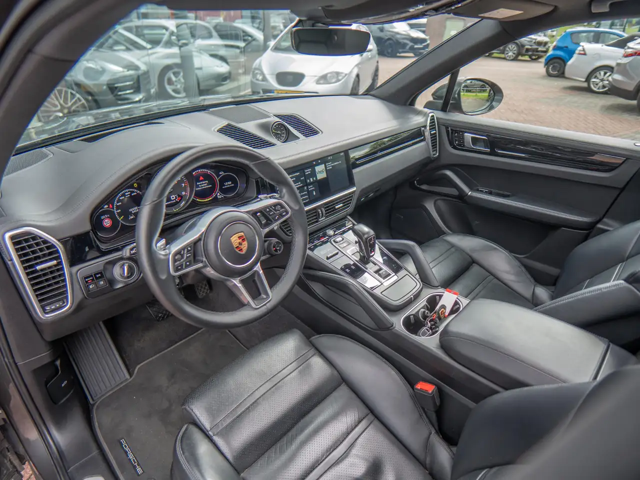 Porsche Cayenne 3.0 E-Hybrid Elc trekhaak Hud Dealer onderho, миниатюра 12